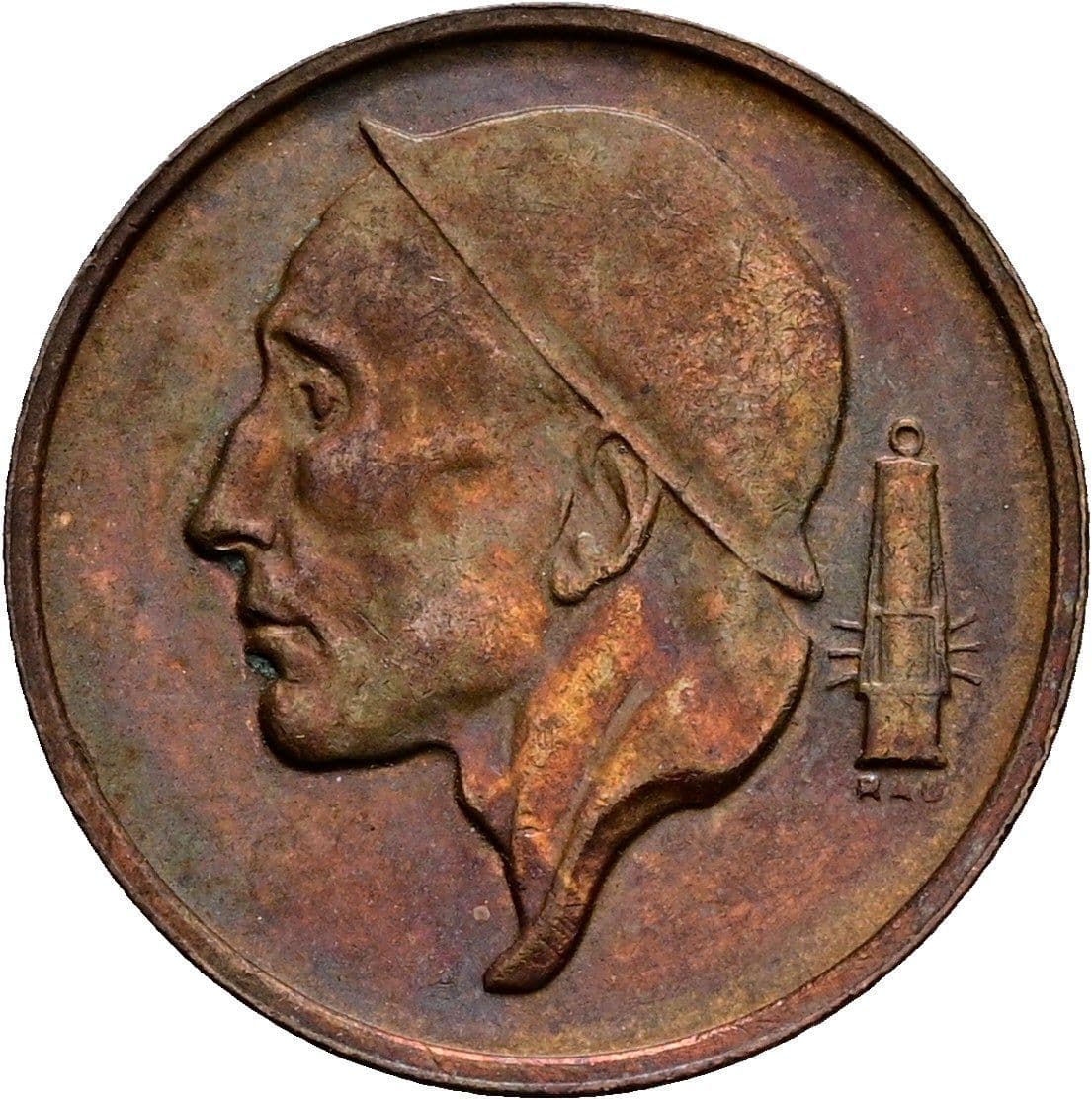 50 Centimes 1959 – Vorderseite