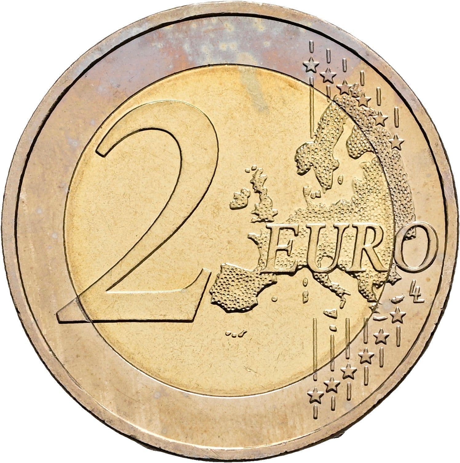 2 Euro 2008 F – Vorderseite