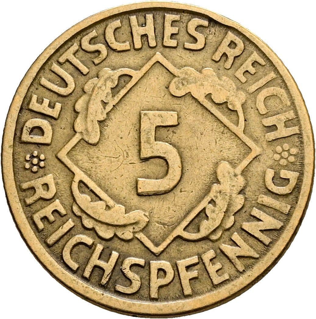 5 Reichspfennig