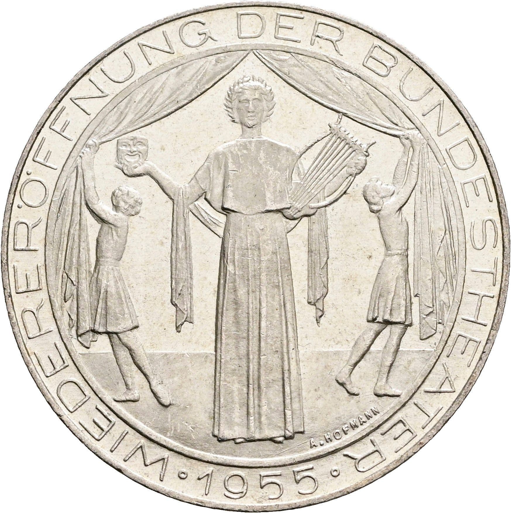 25 Schilling Wien 1955 – Vorderseite