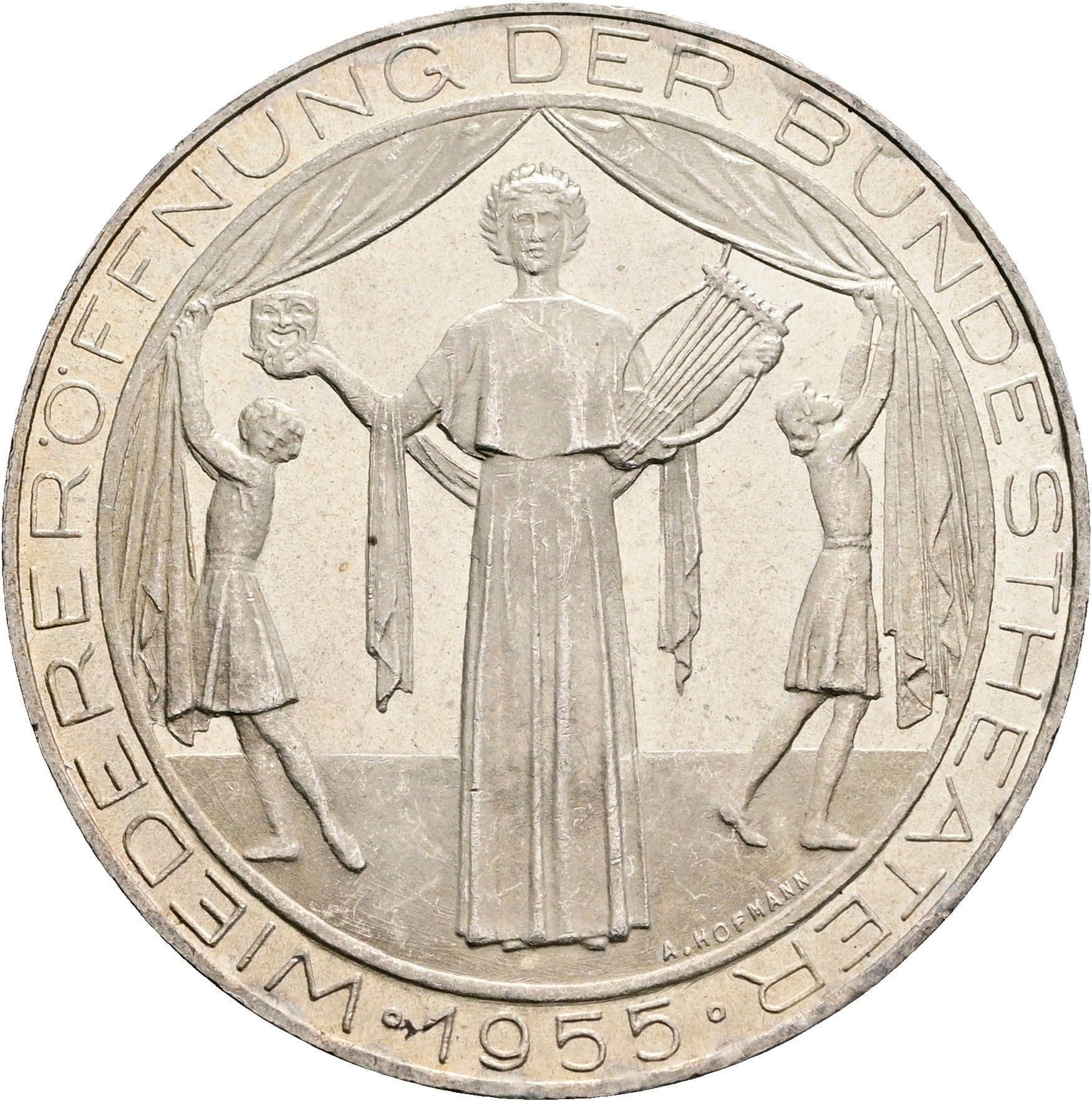 25 Schilling 1955 – Vorderseite