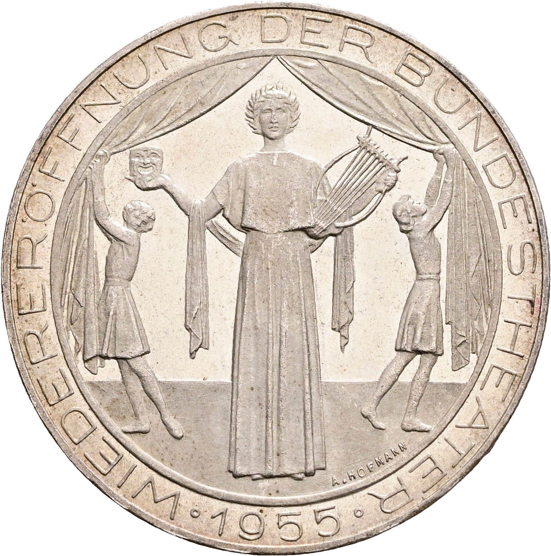 25 Schilling 1955 – Vorderseite