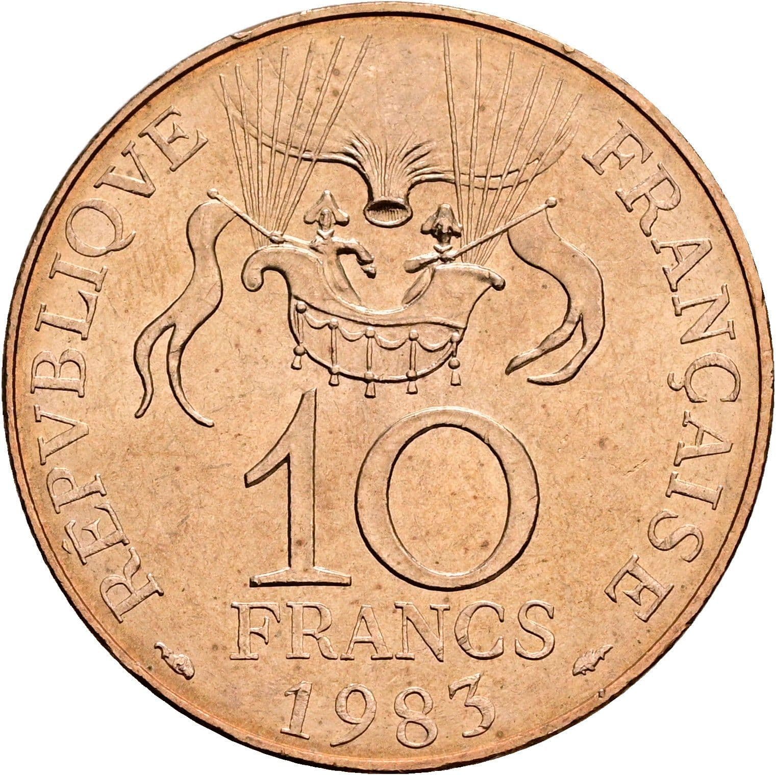 10 Francs 1983 – Vorderseite