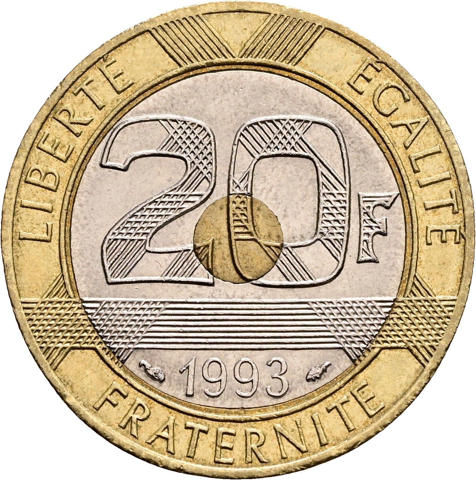20 Francs 1993 – Vorderseite