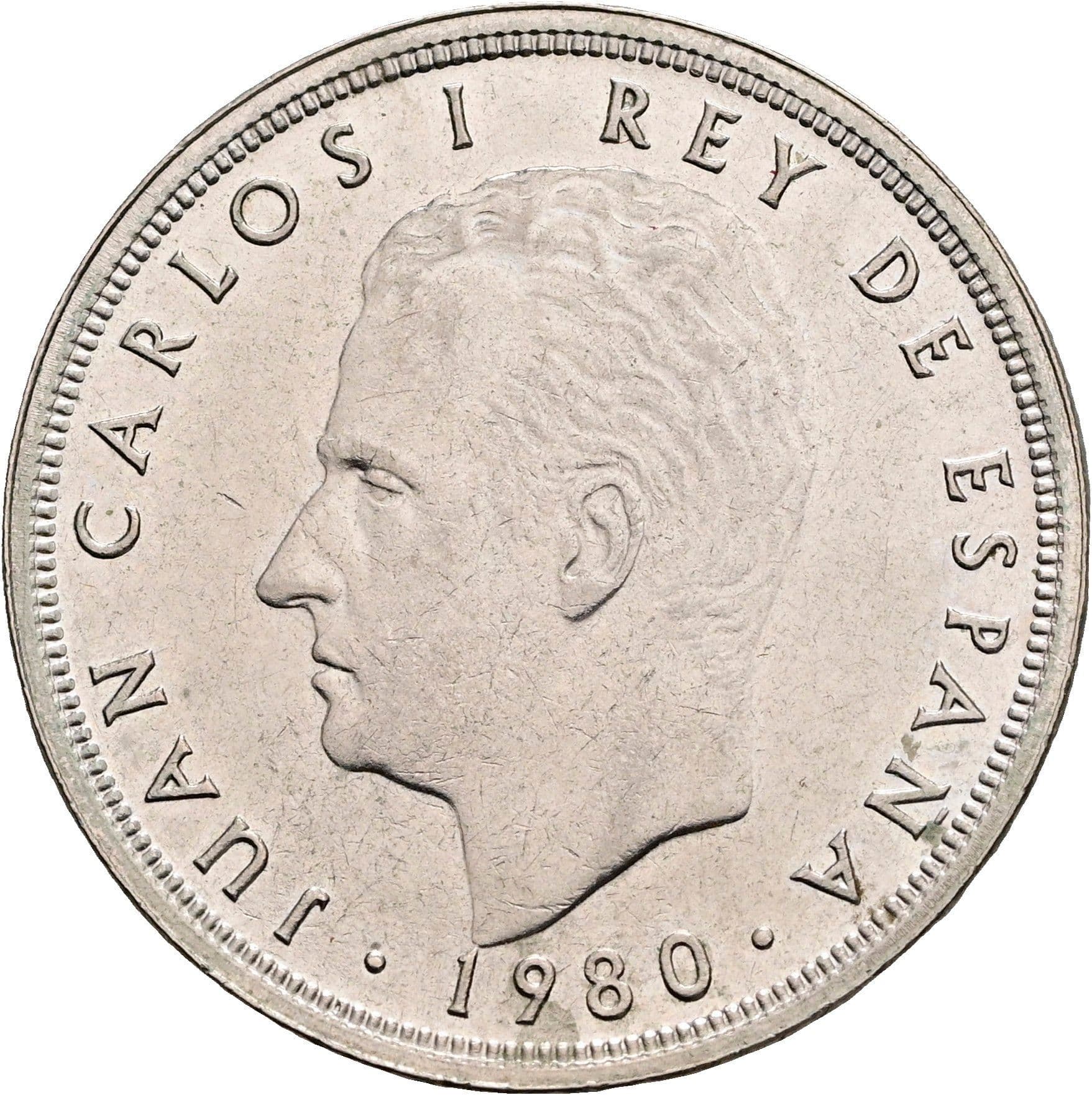 50 Pesetas 1980 – Vorderseite