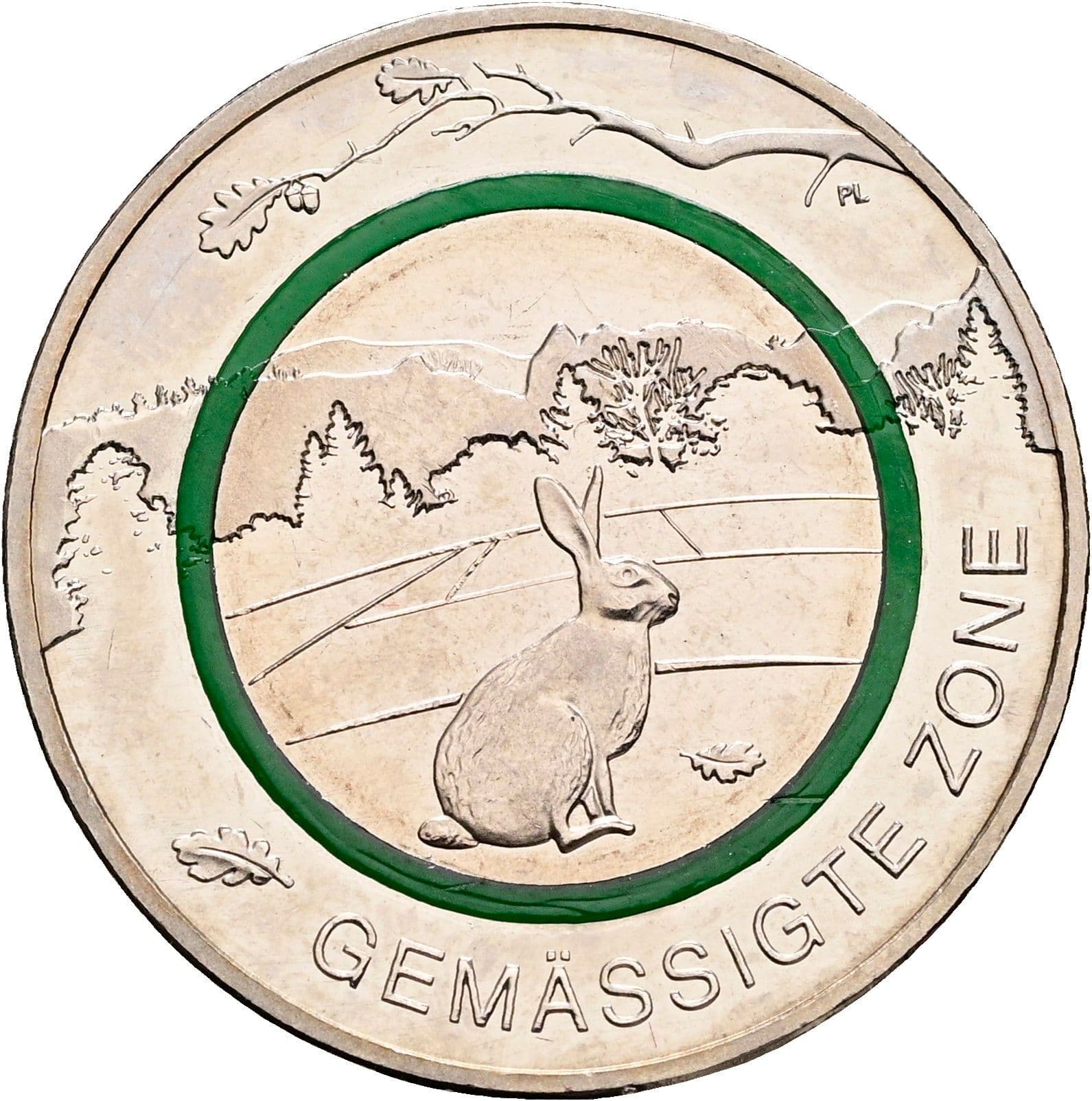 5 Euro 2019 J – Vorderseite