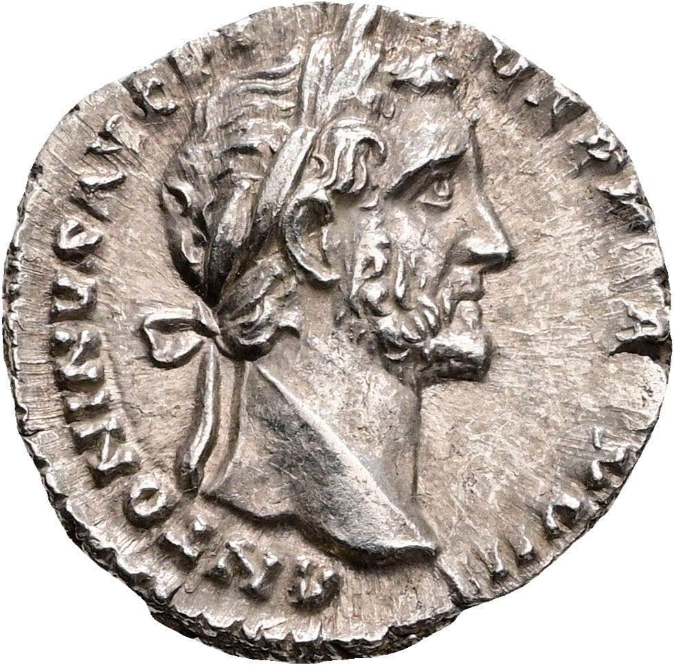 Denar Antoninus Pius 138-161 AC – Vorderseite