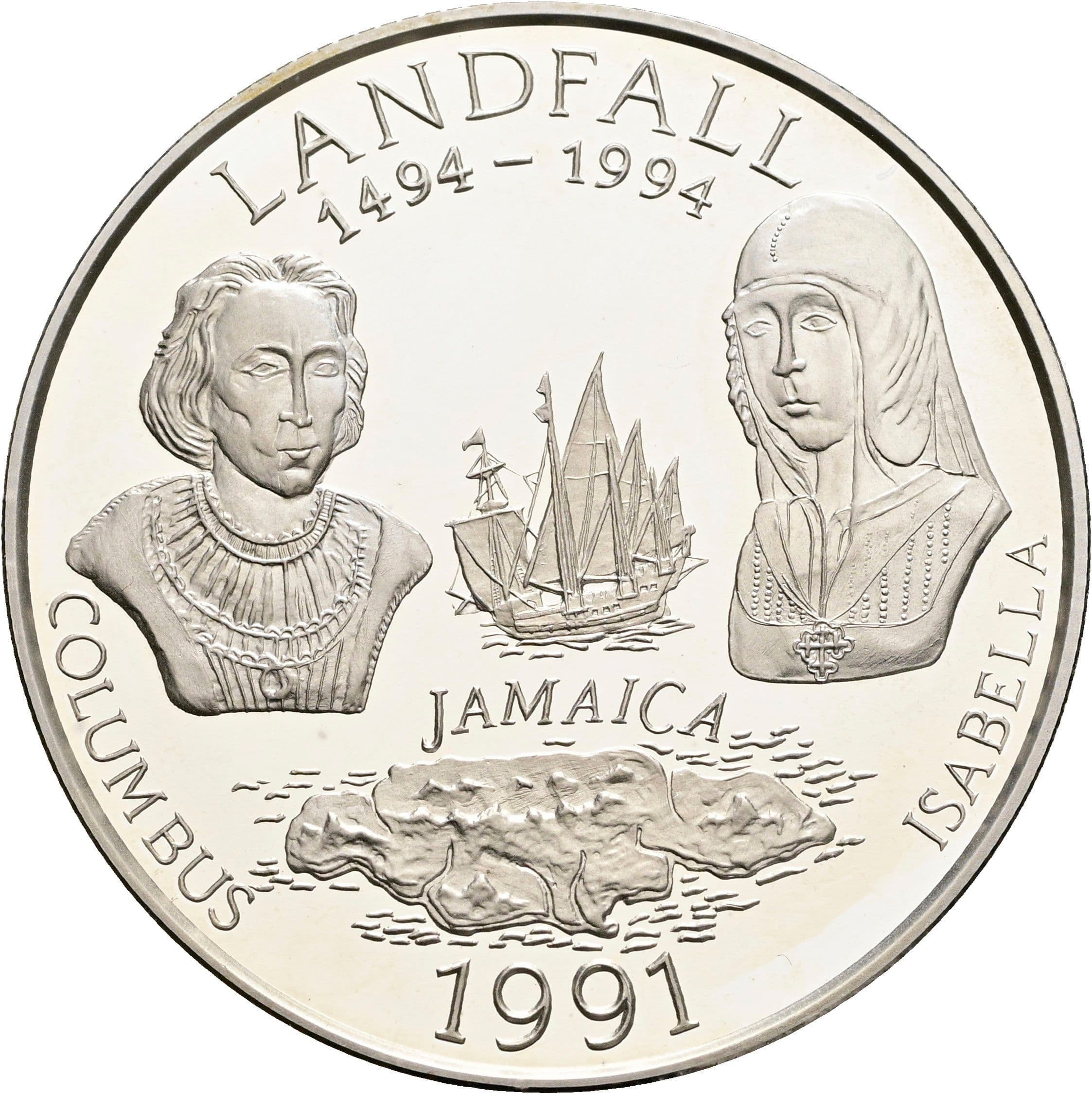 25 Dollars 1991 – Vorderseite