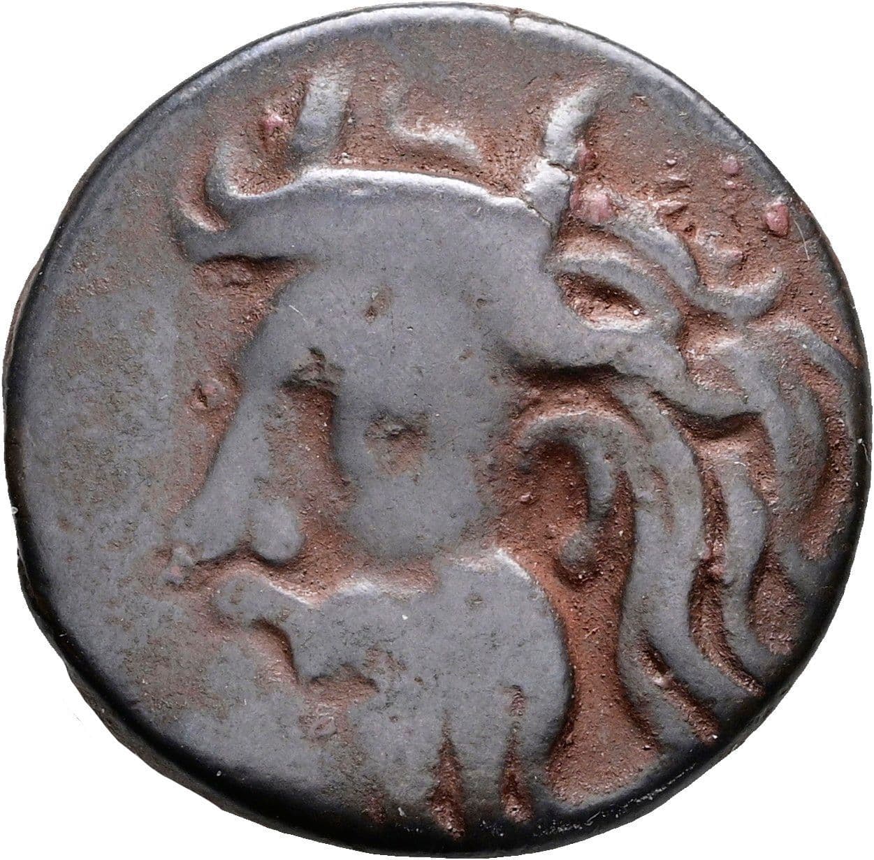 Bronzemünze Sarmatien, Olbia ca. 330-250 BC – Vorderseite