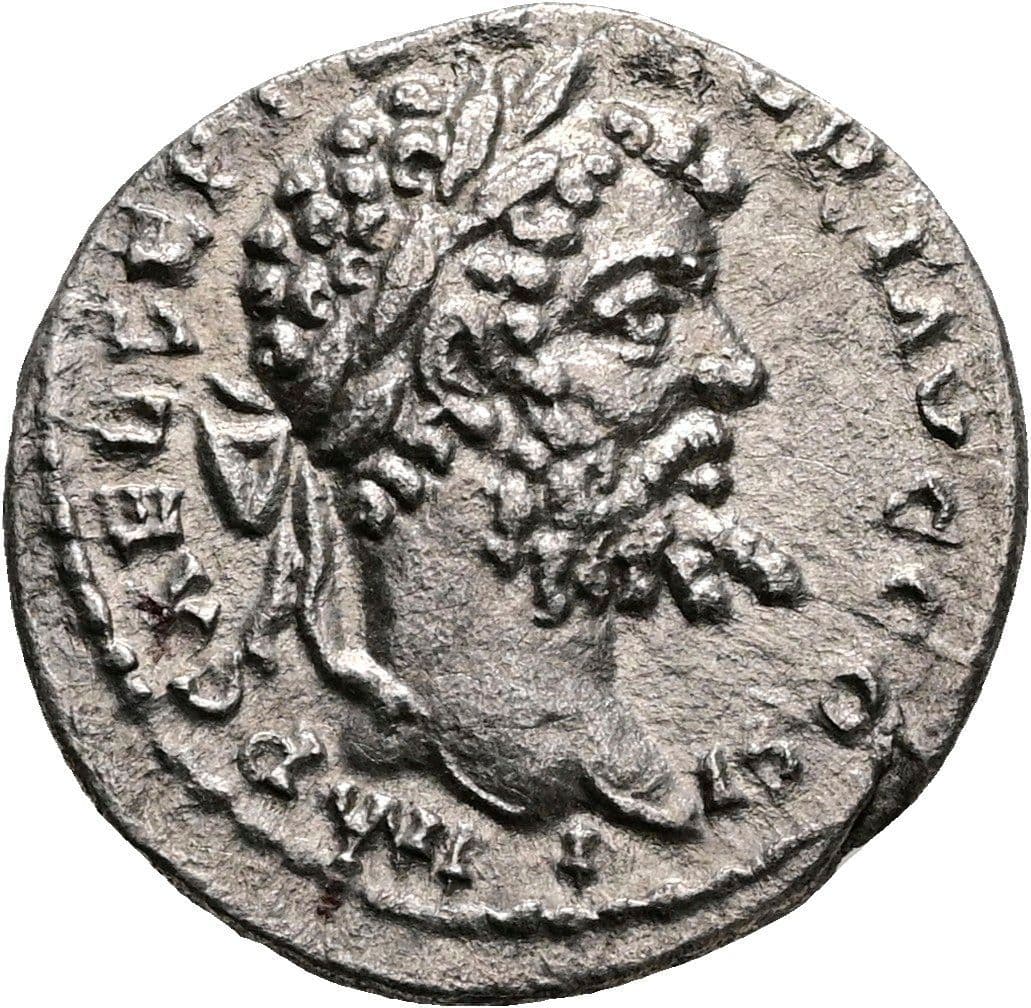 Denar Septimius Severus 193-211 AC Emesa 194 AC – Vorderseite