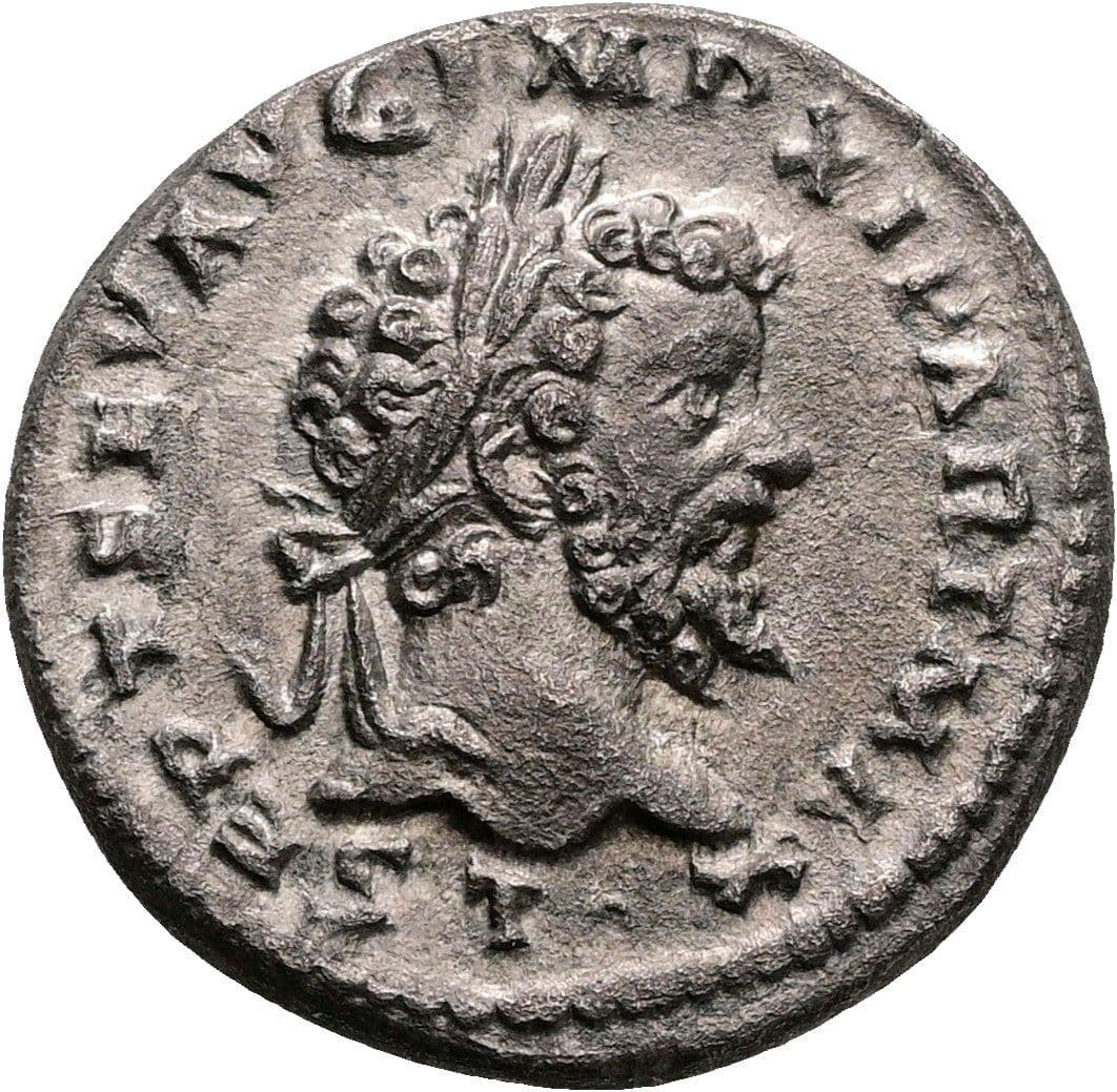 Denar Septimius Severus 193-211 AC Laodicea 198 AC – Vorderseite