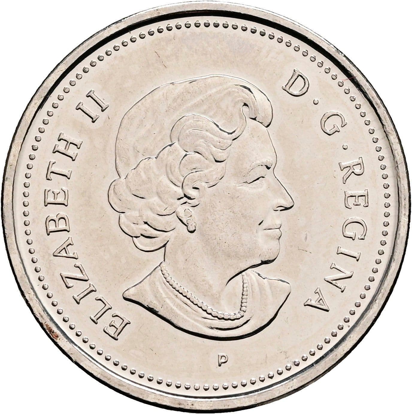 25 Cents Elisabeth II. 1952-2022 2003 – Vorderseite