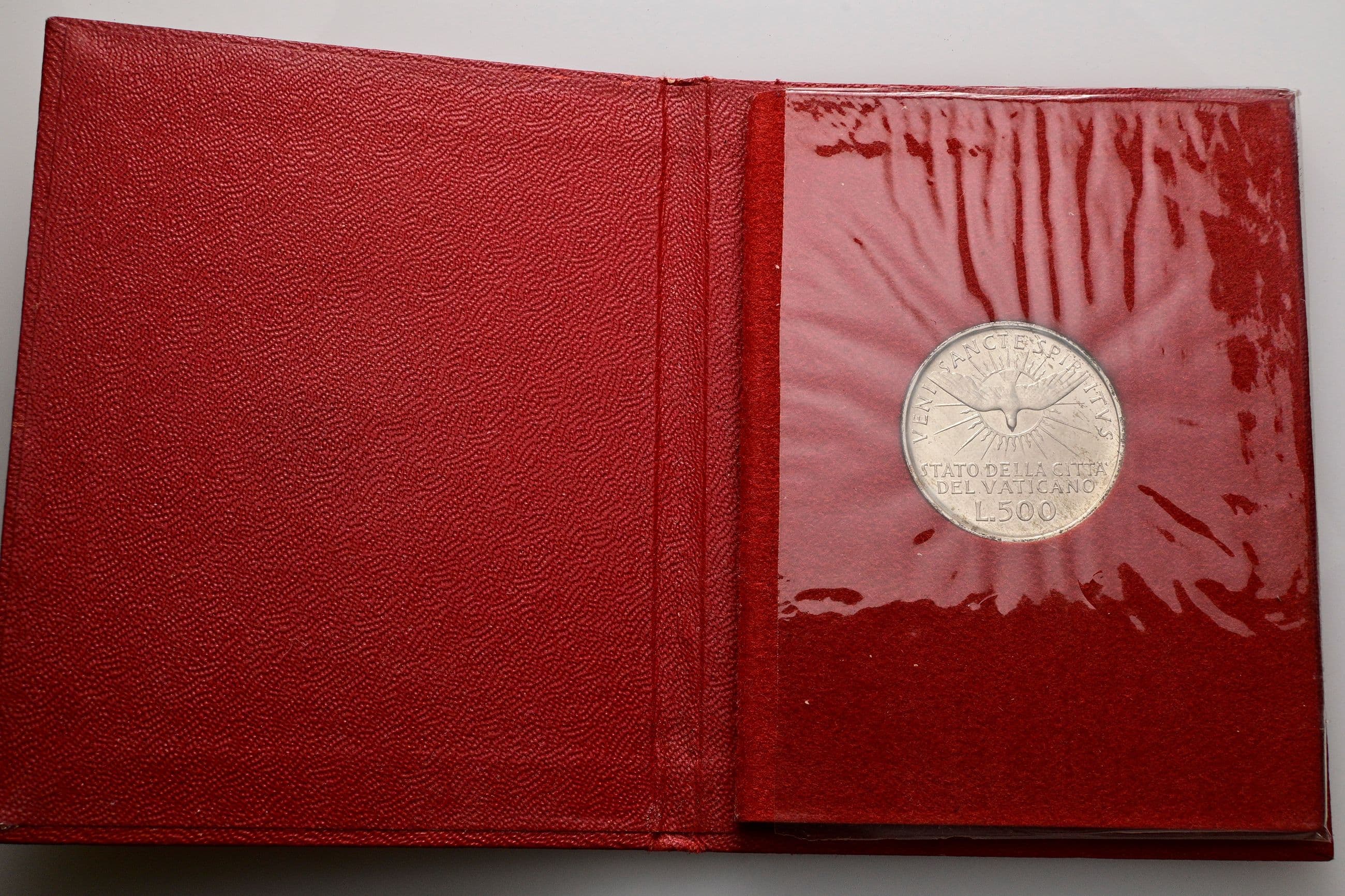 500 Lire Sedisvakanz 1963 – Vorderseite