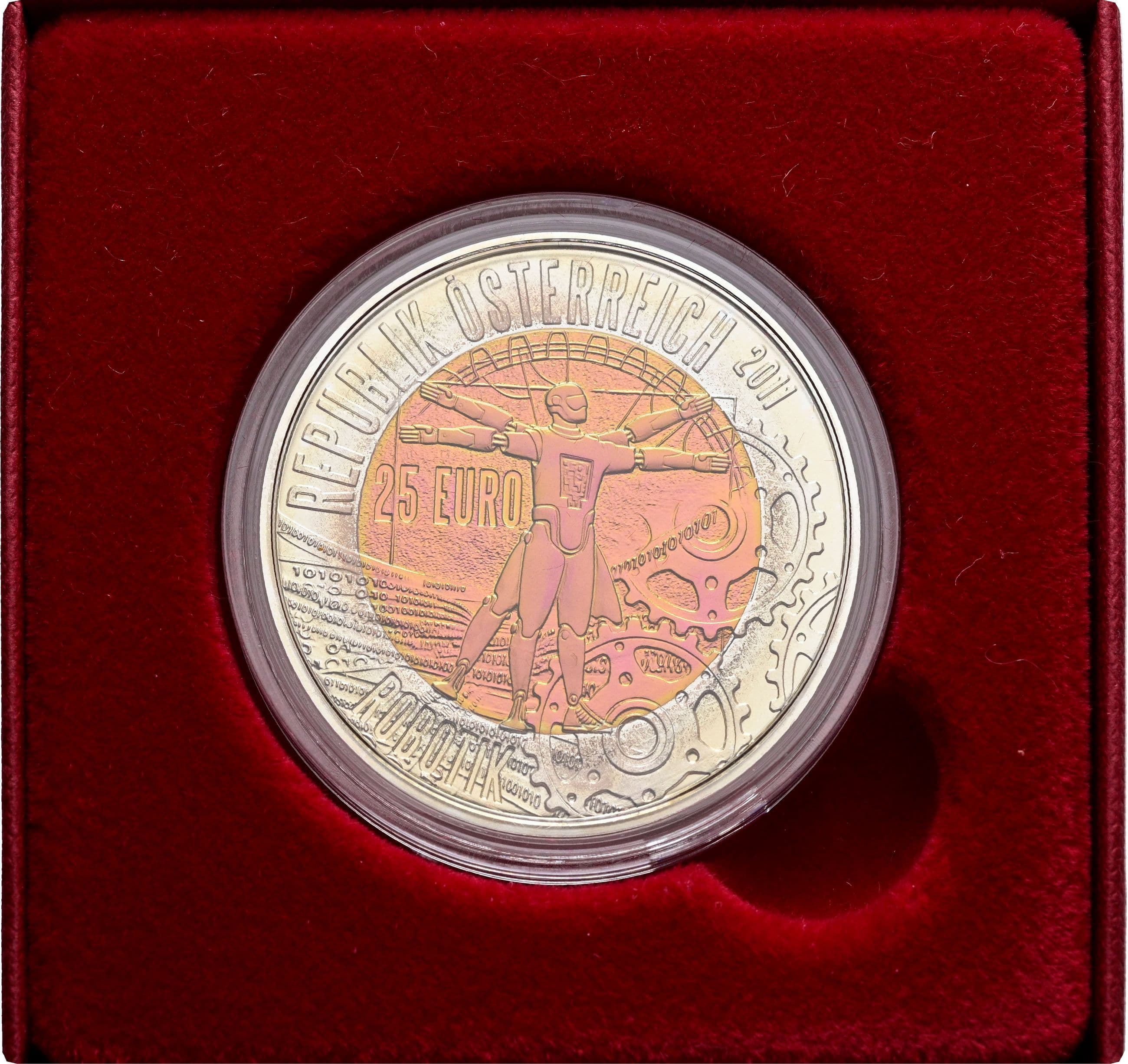 25 Euro Niob 2011 – Vorderseite