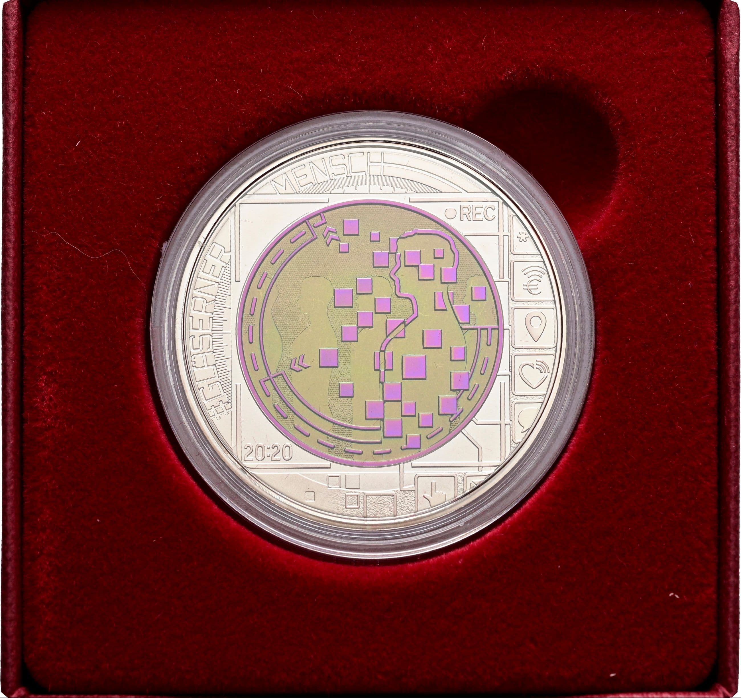 25 Euro Niob 2020 – Vorderseite