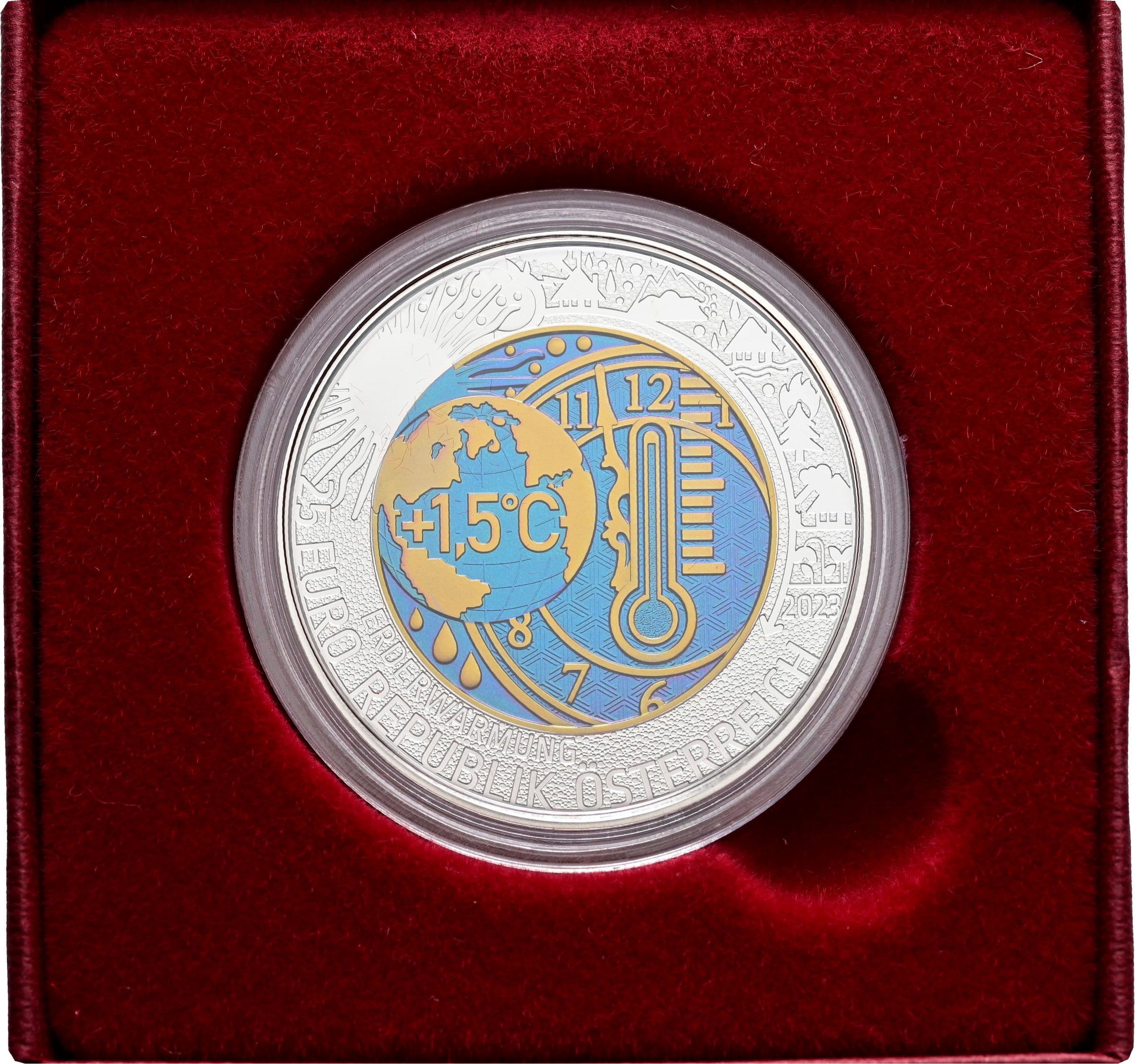 25 Euro Niob 2023 – Vorderseite