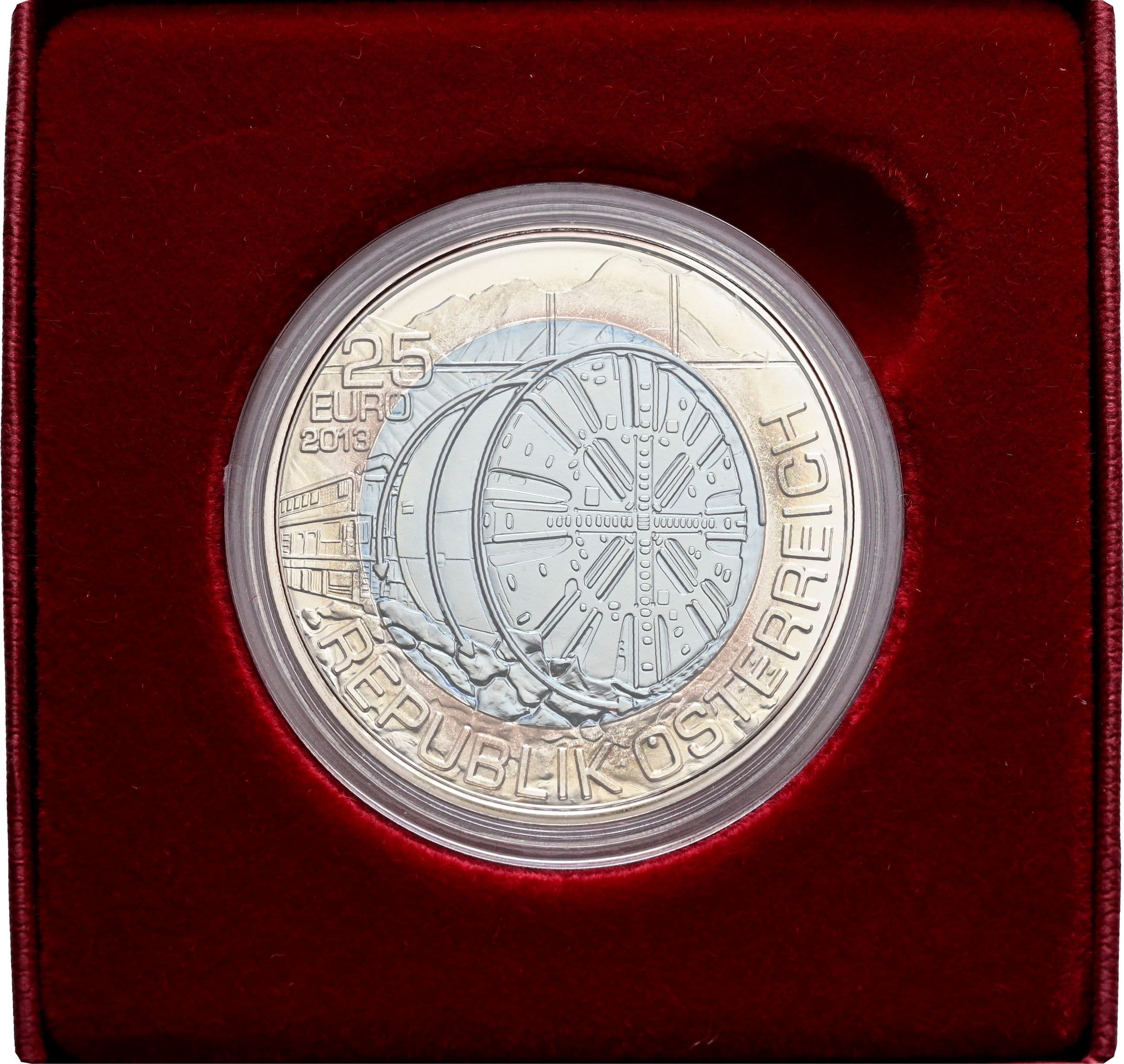 25 Euro Niob 2013 – Vorderseite