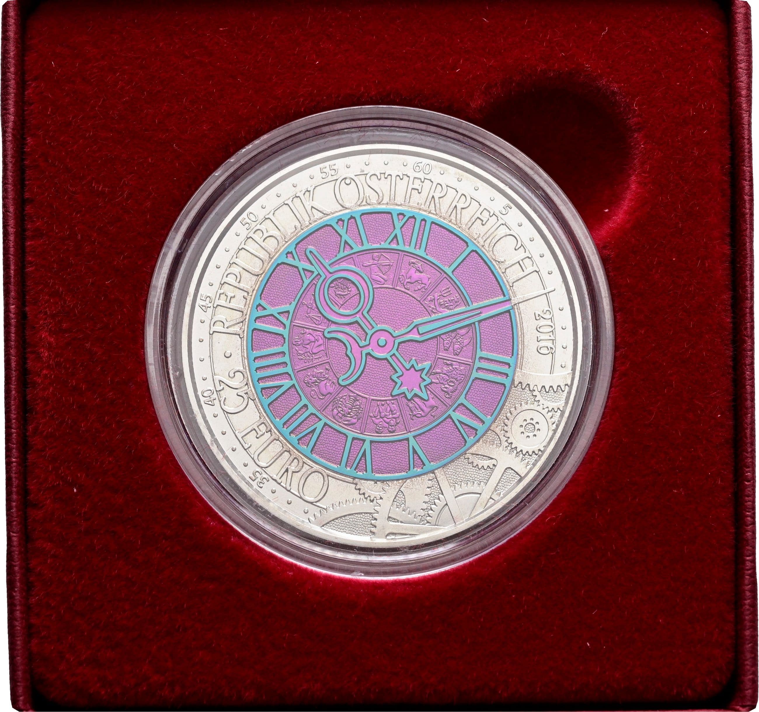 25 Euro Niob 2016 – Vorderseite