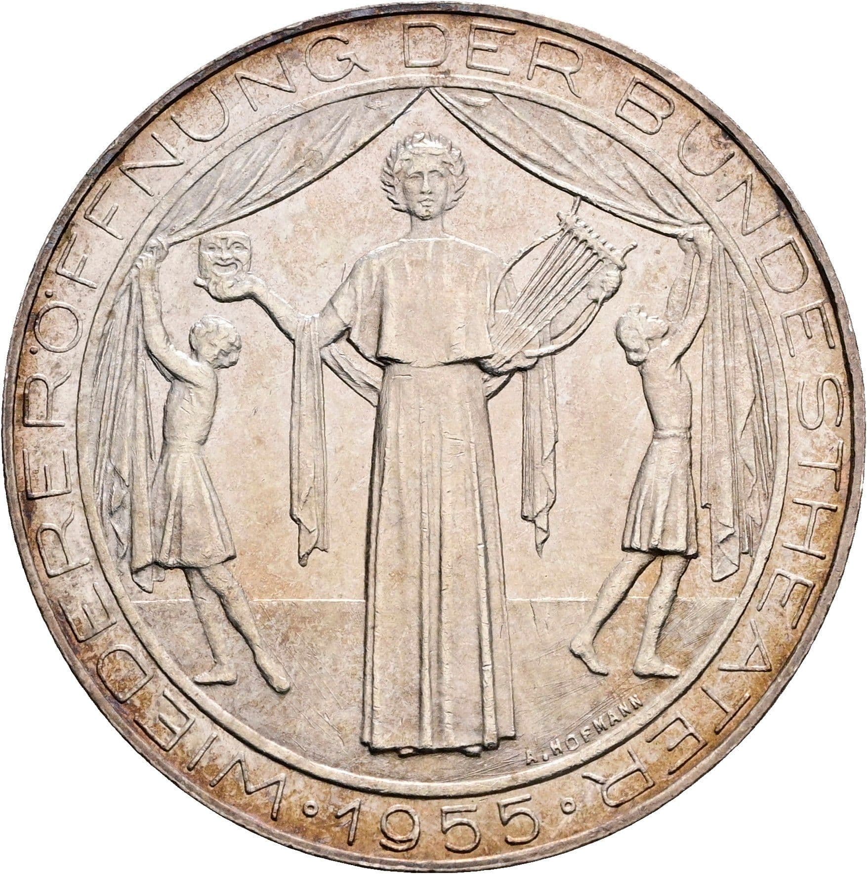 25 Schilling 1955 – Vorderseite