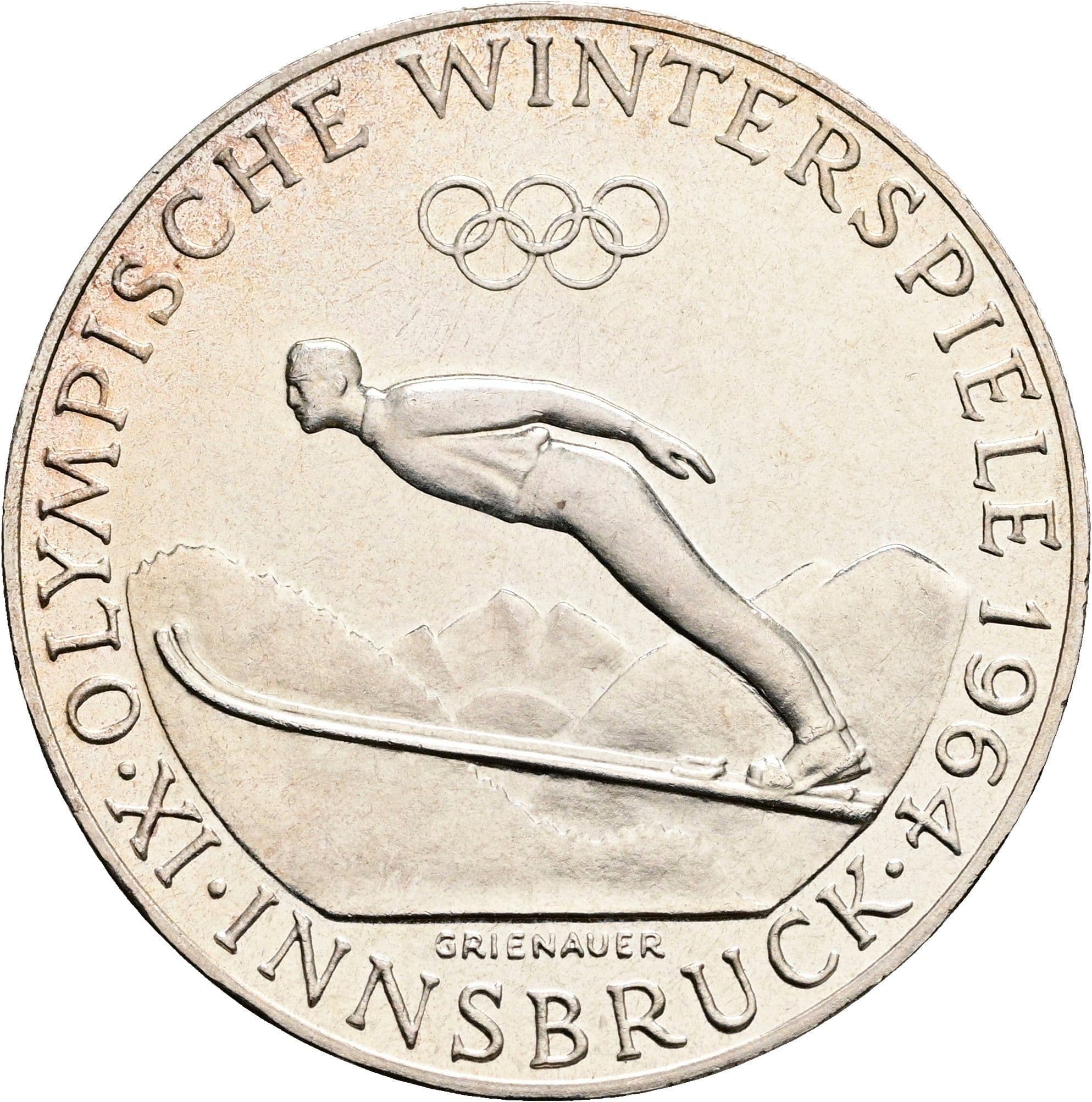 50 Schilling 1964 – Vorderseite