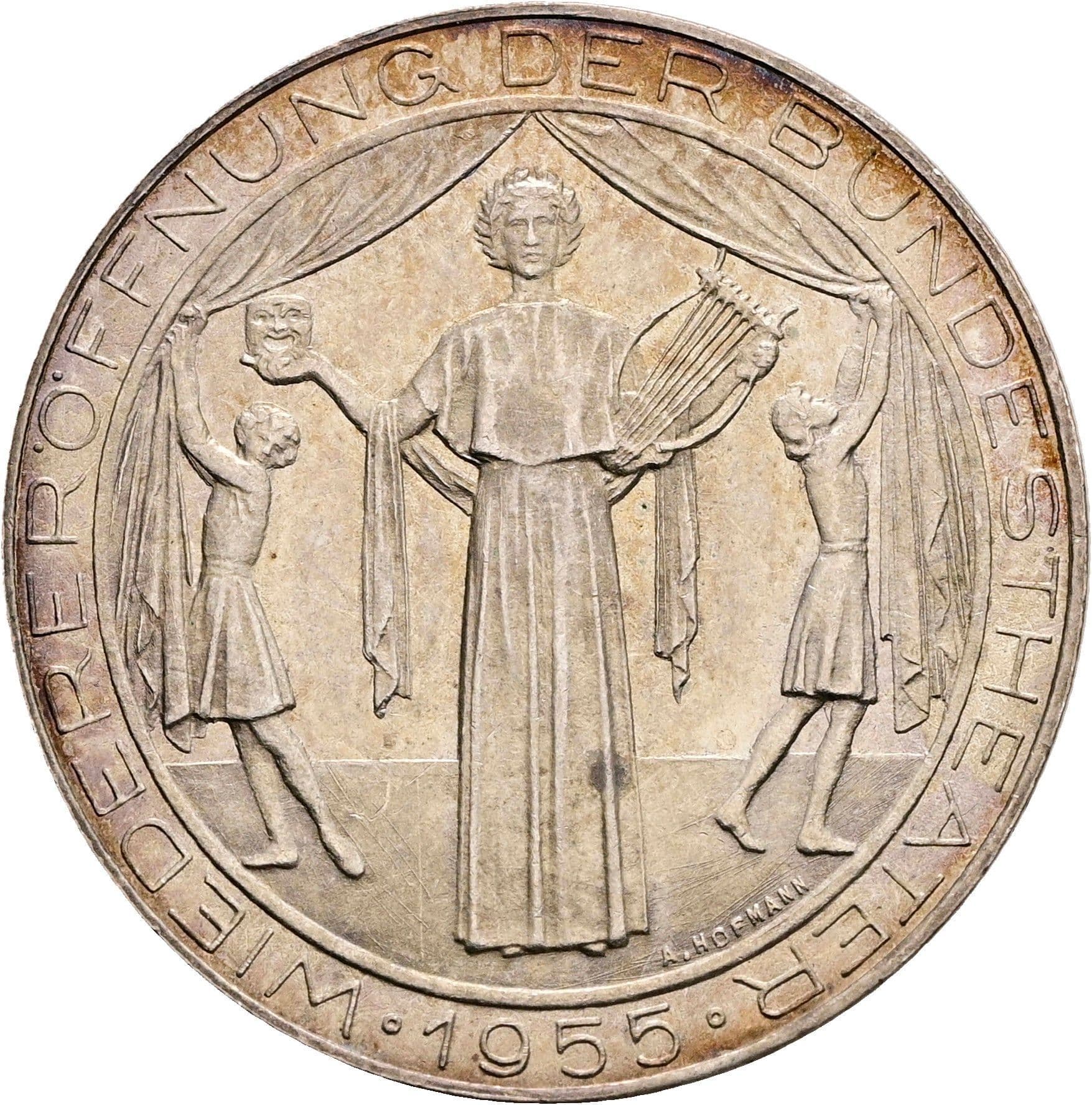 25 Schilling 1955 – Vorderseite