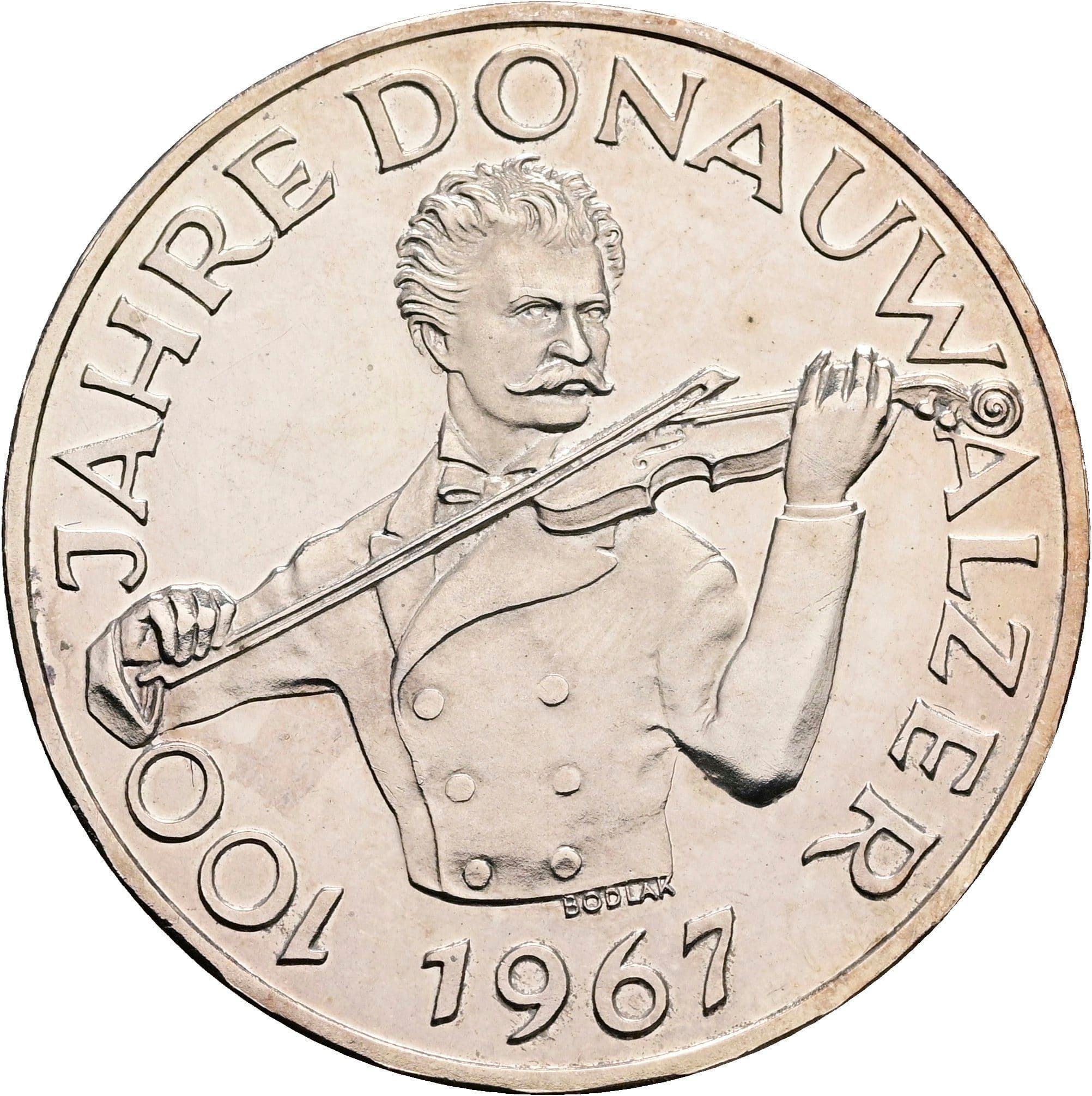 50 Schilling 1967 – Vorderseite