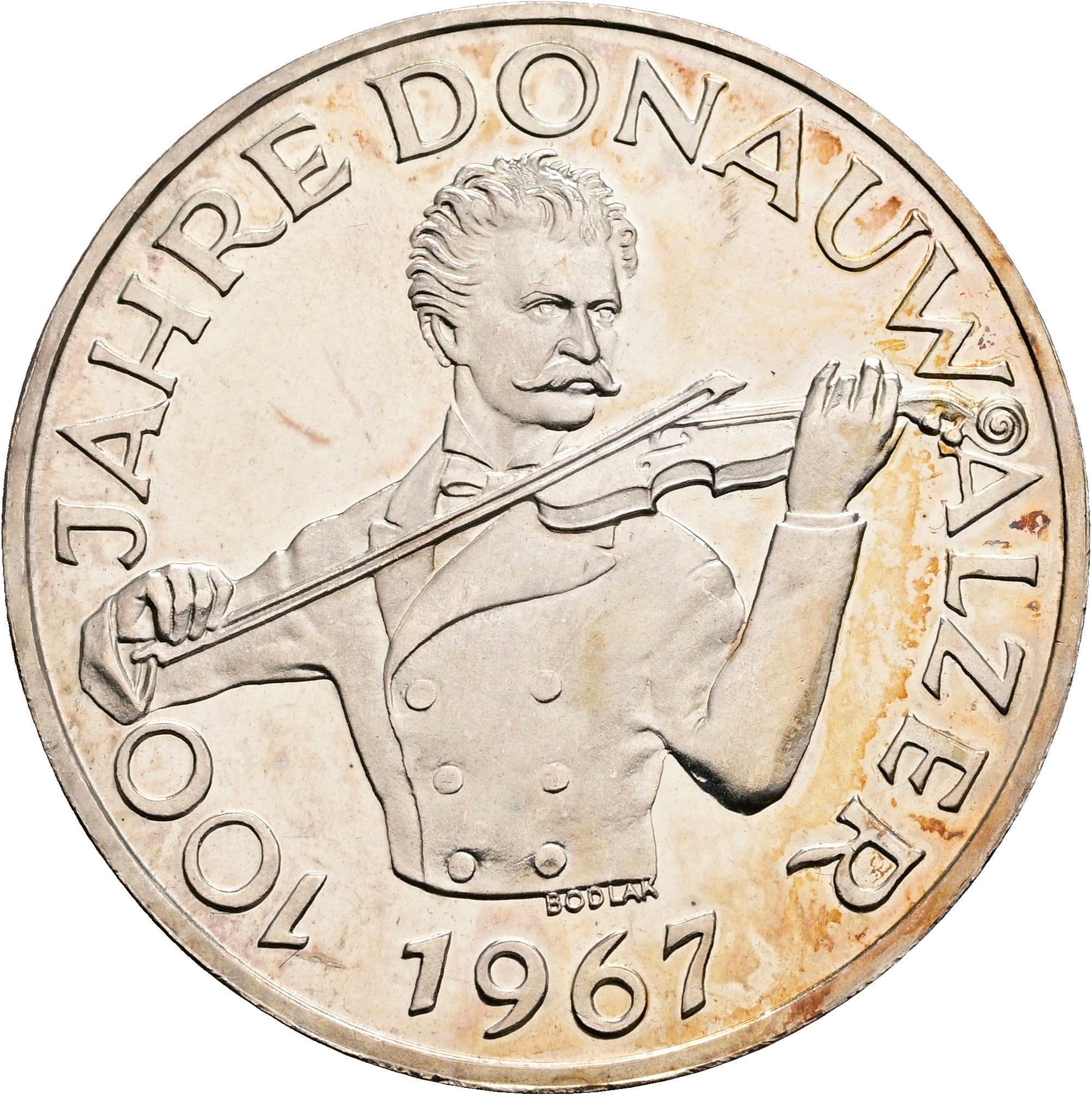 50 Schilling 1967 – Vorderseite