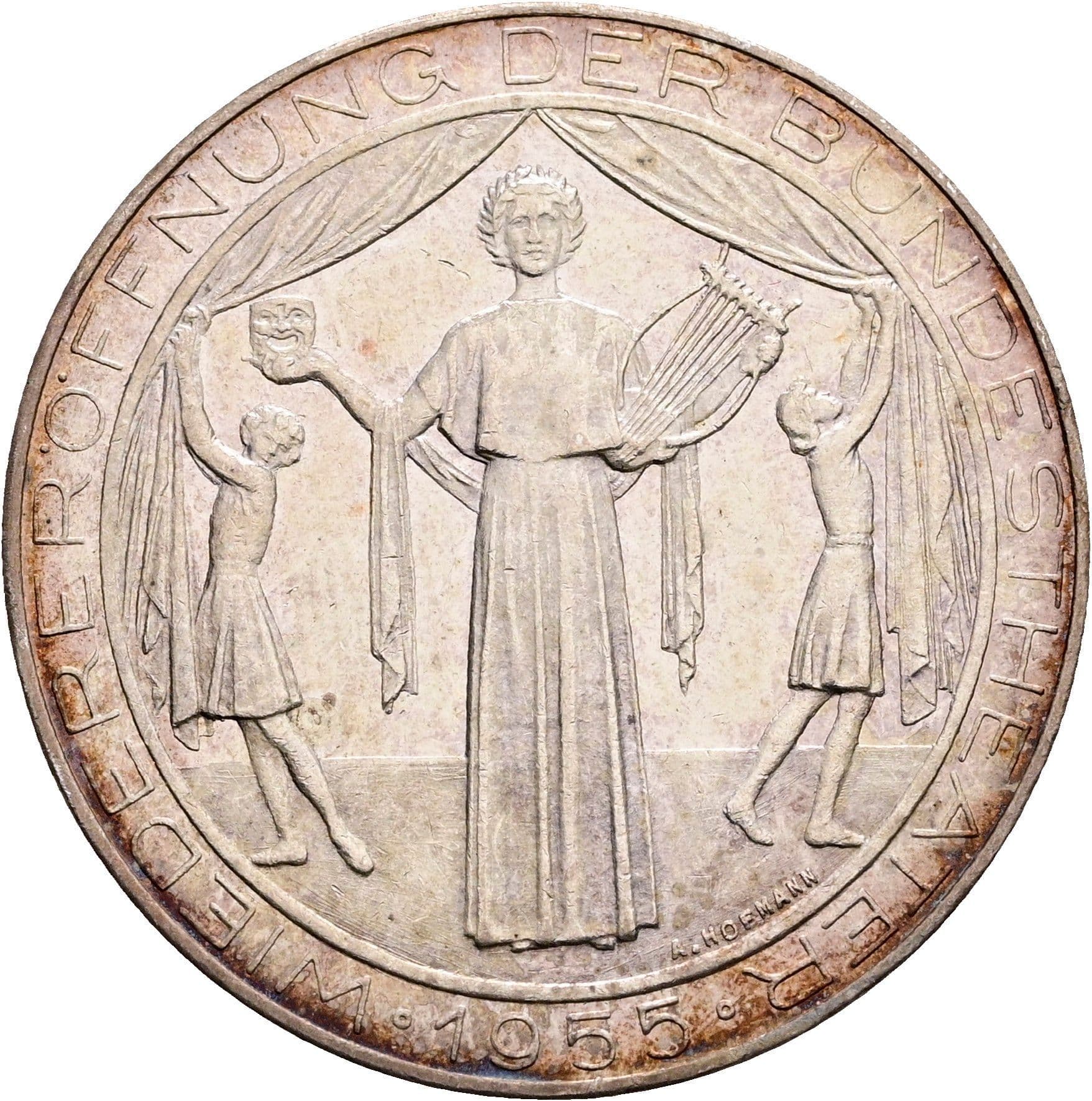 25 Schilling 1955 – Vorderseite