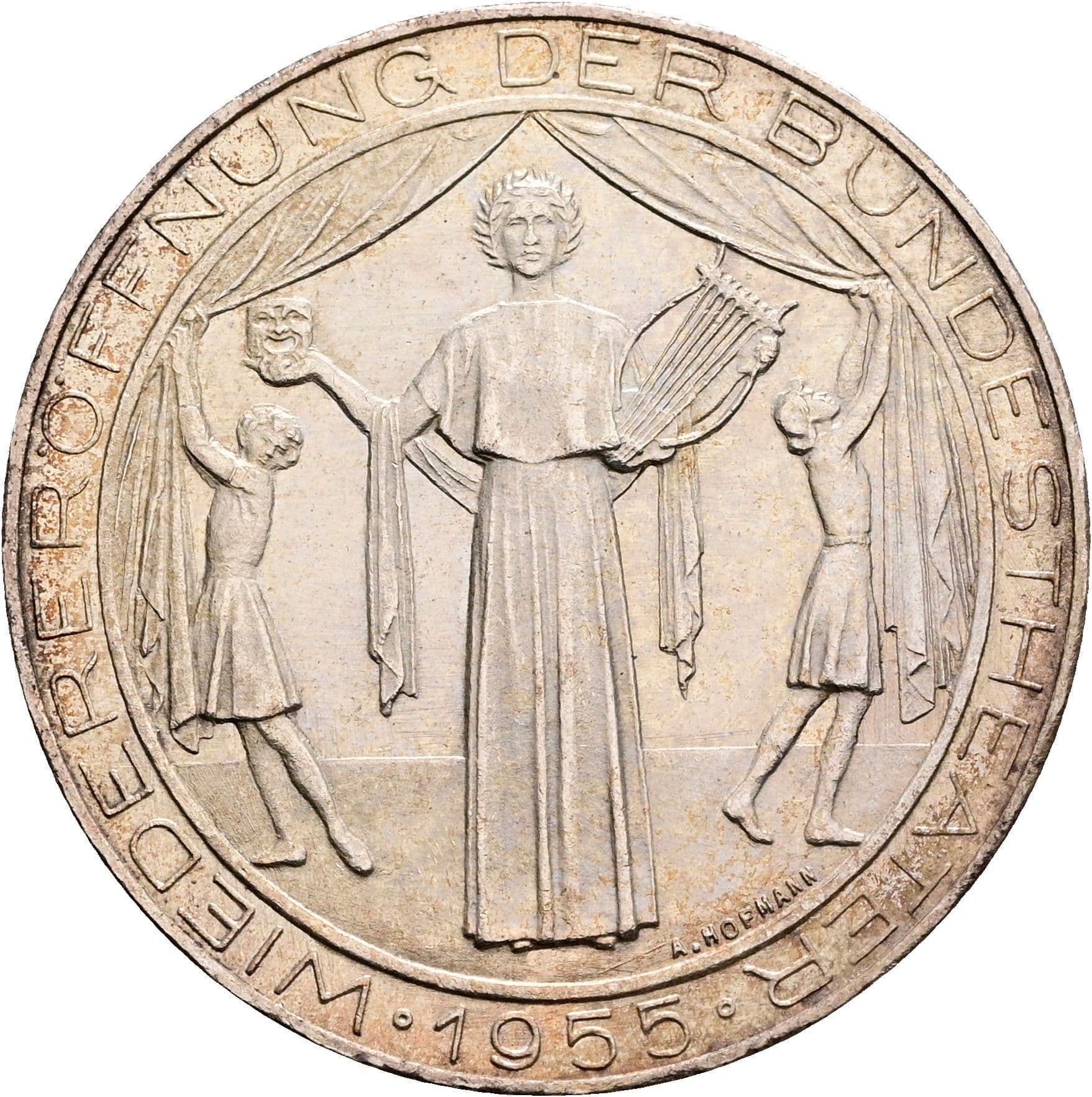 25 Schilling 1955 – Vorderseite