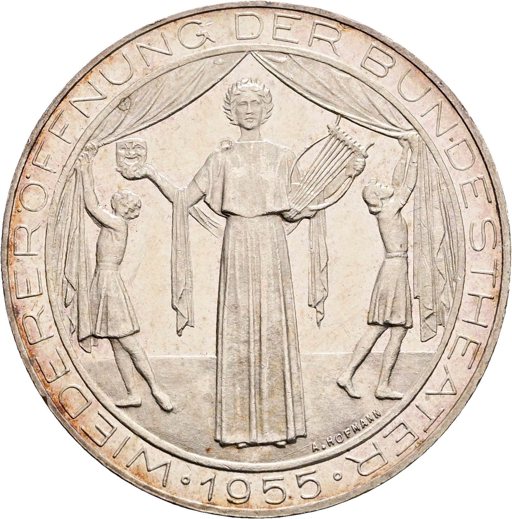 25 Schilling 1955 – Vorderseite