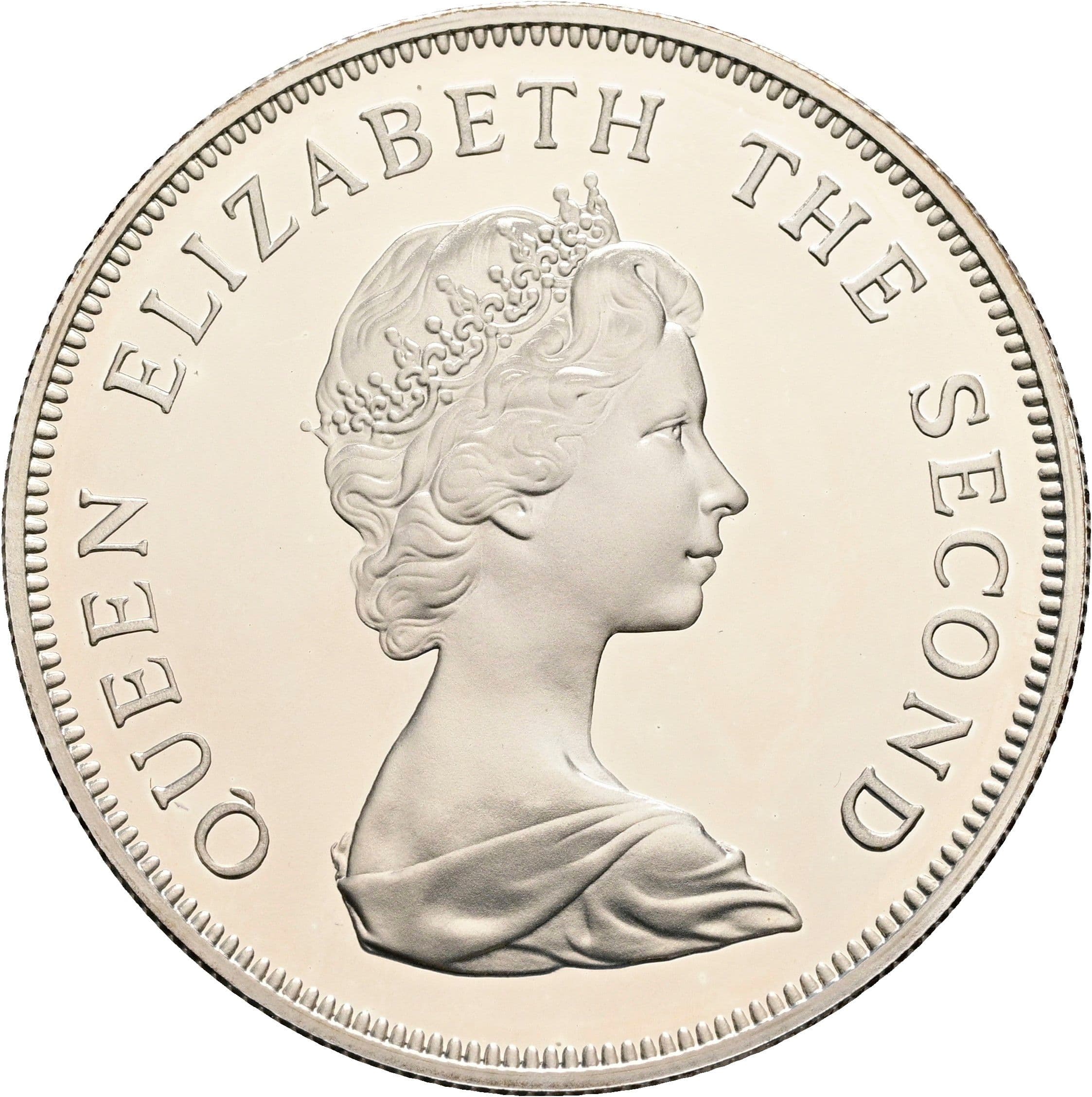 5 Dollars Elisabeth II. 1952-2022 1981 – Vorderseite