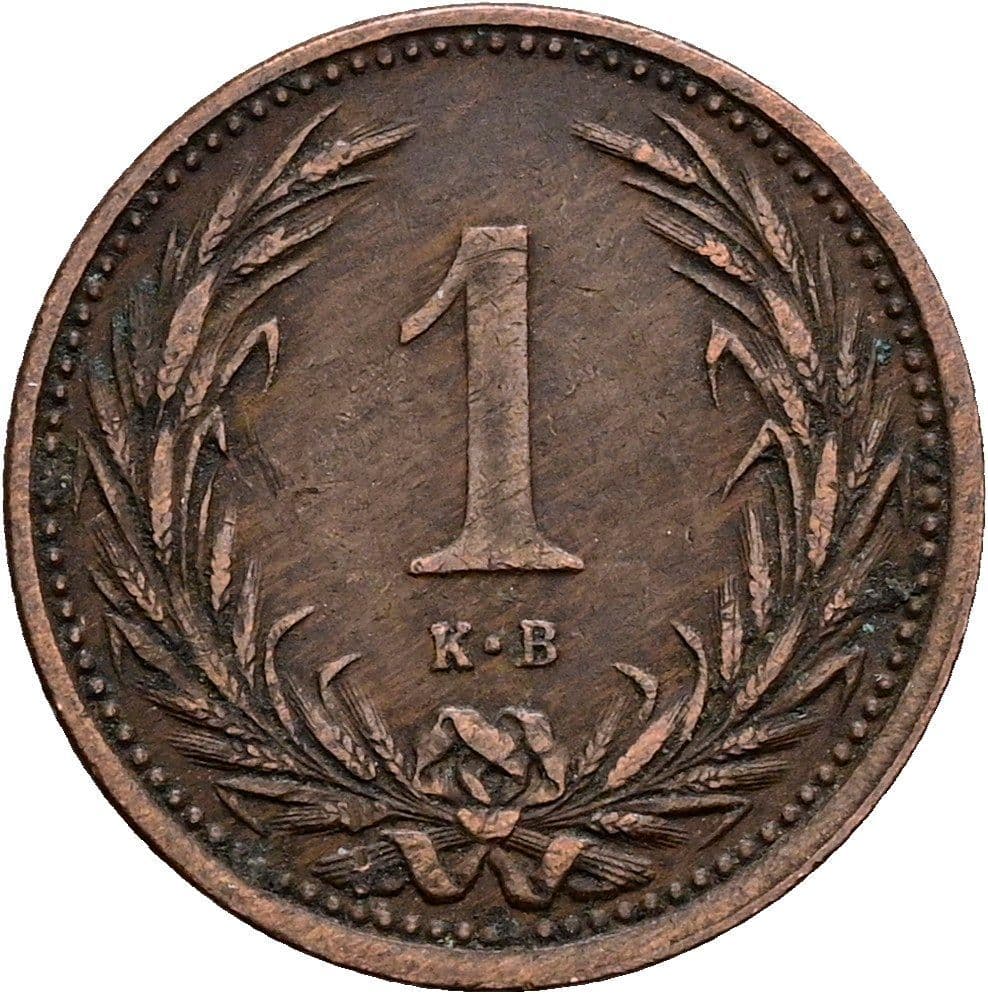 1 Filler Franz Joseph I. 1848-1916 1895 KB – Vorderseite