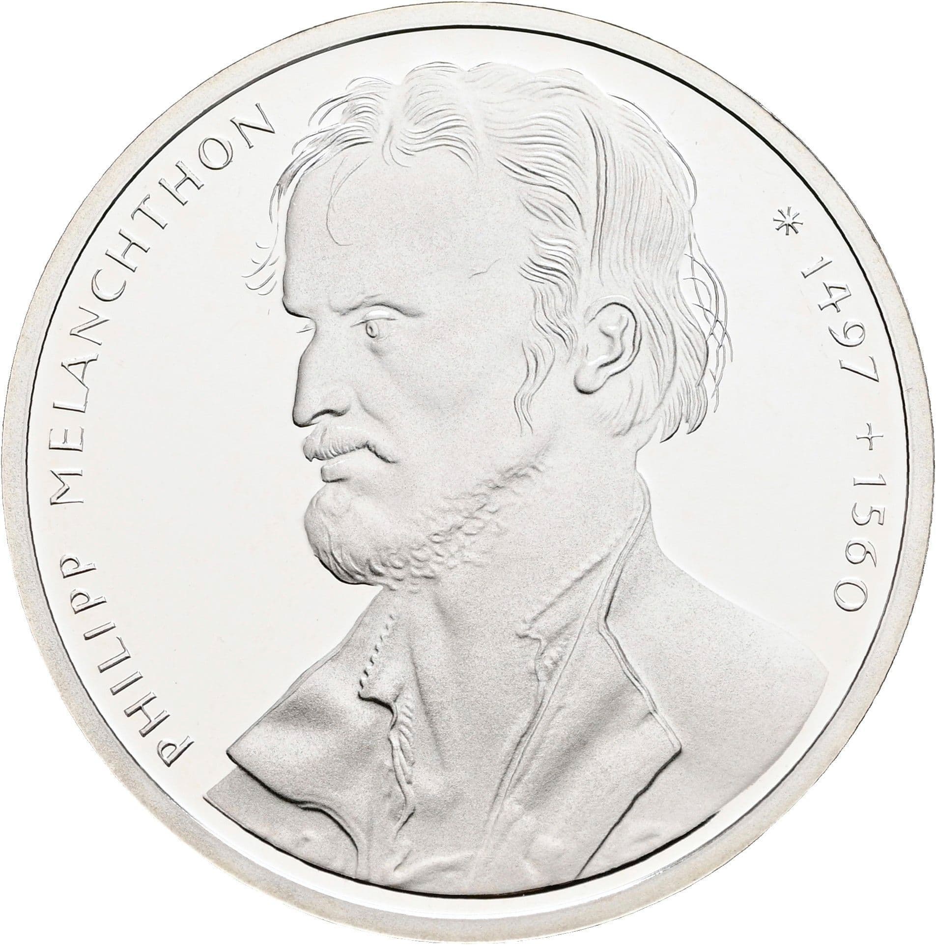 10 Deutsche Mark 1997 – Vorderseite