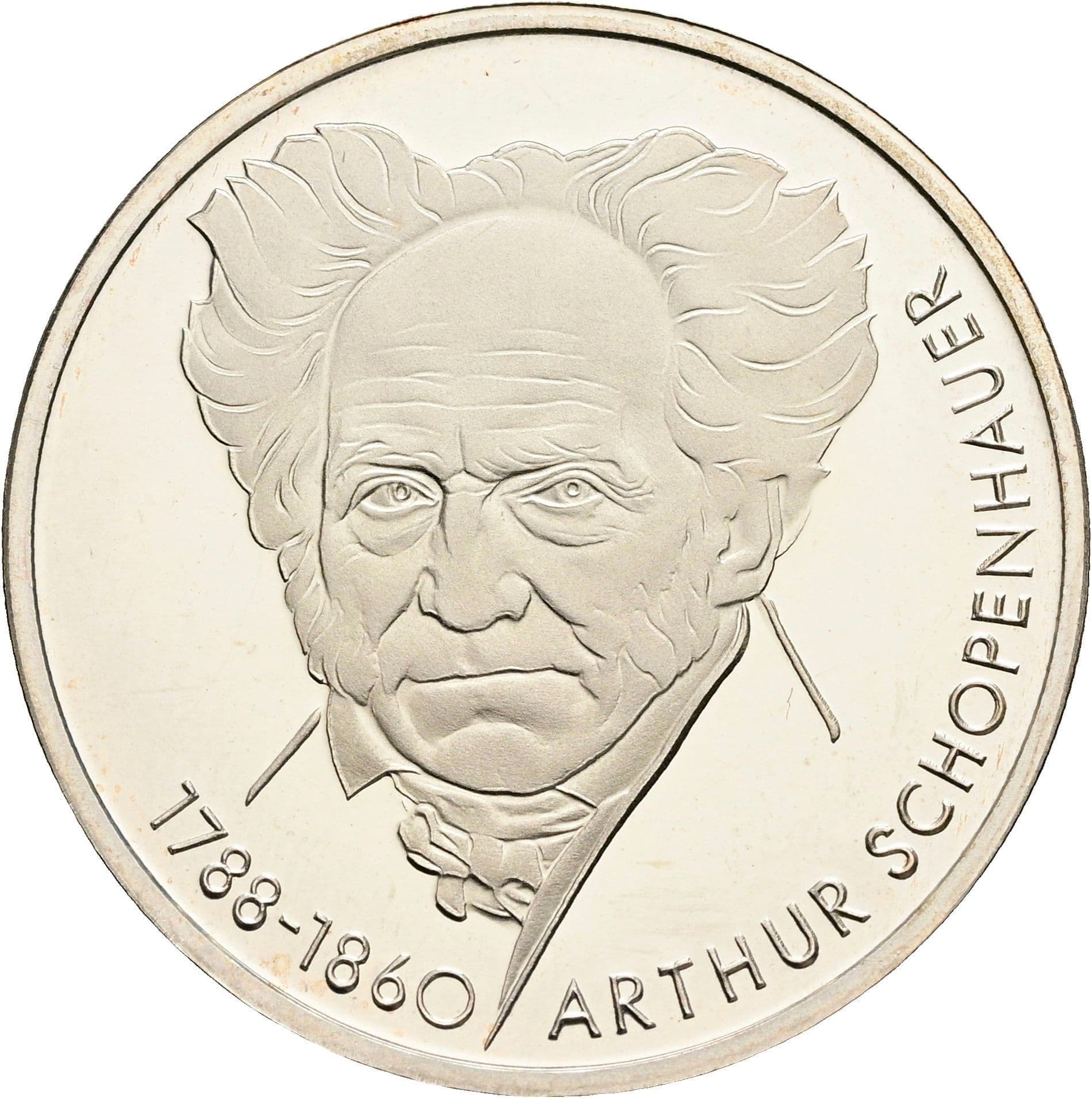 10 Deutsche Mark 1988 – Vorderseite