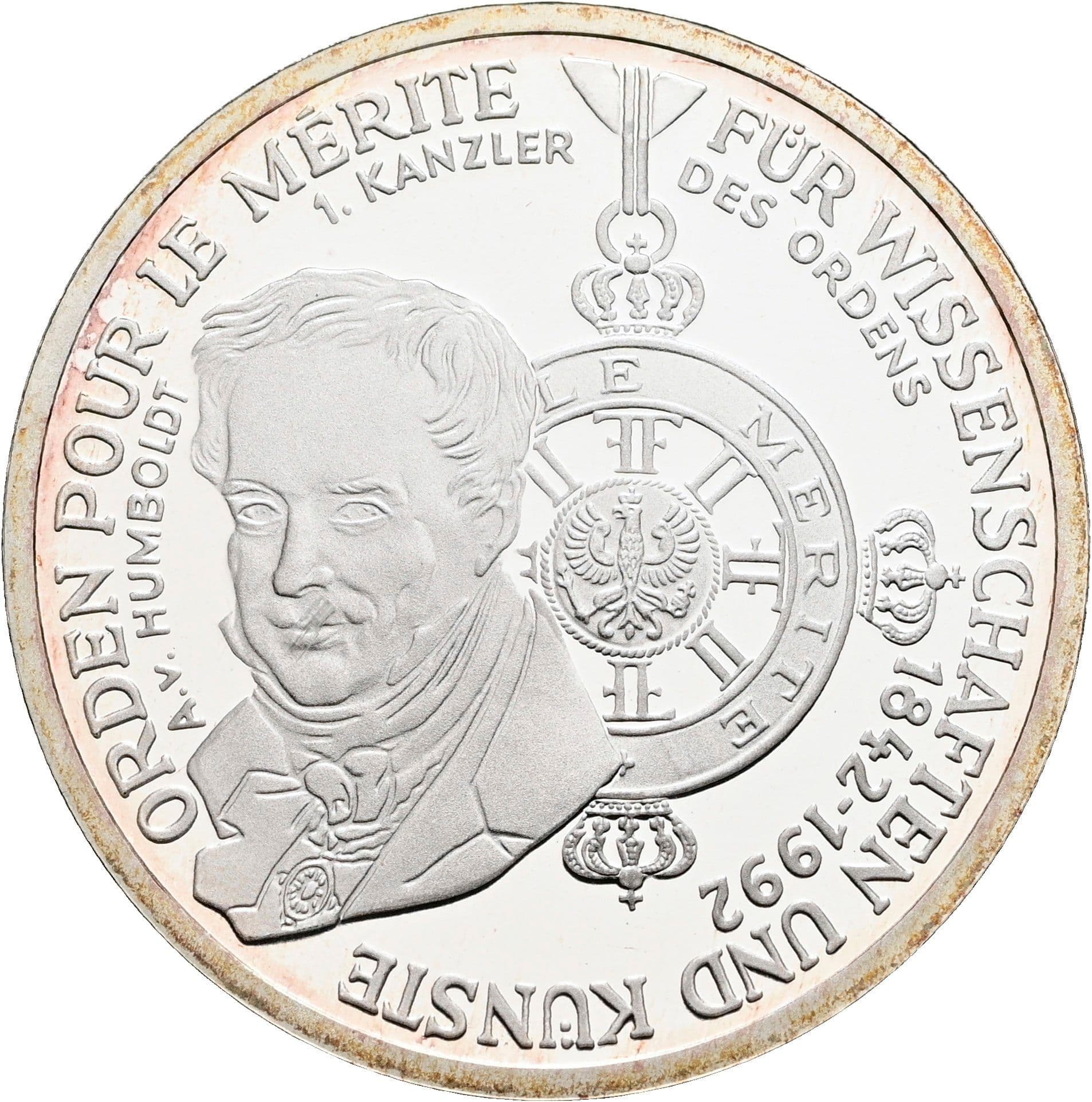 10 Deutsche Mark 1992 – Vorderseite