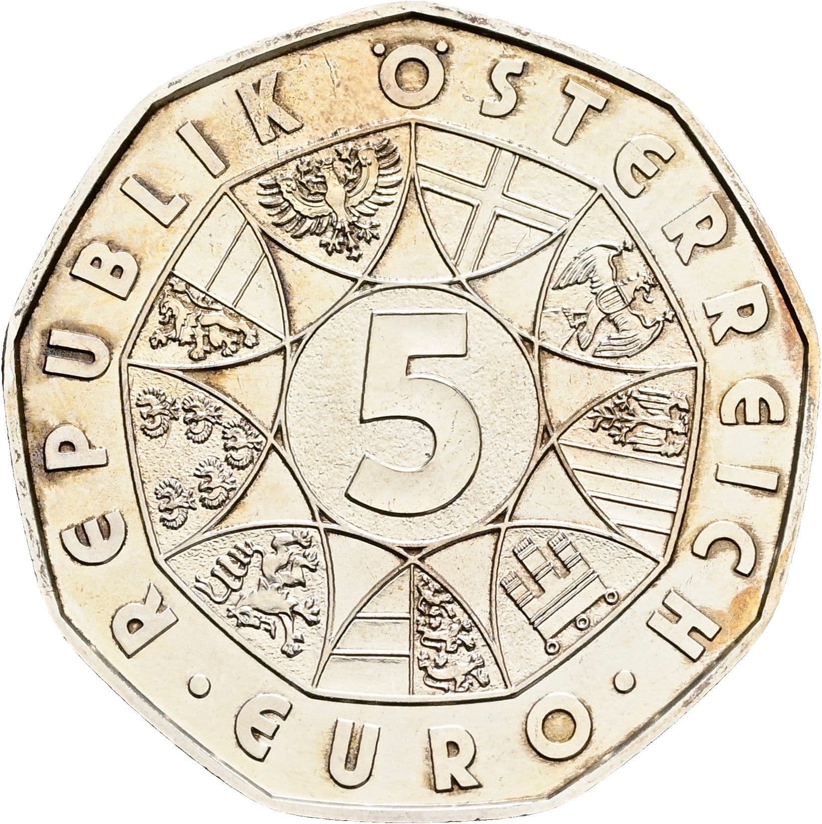 5 Euro 2018 – Vorderseite