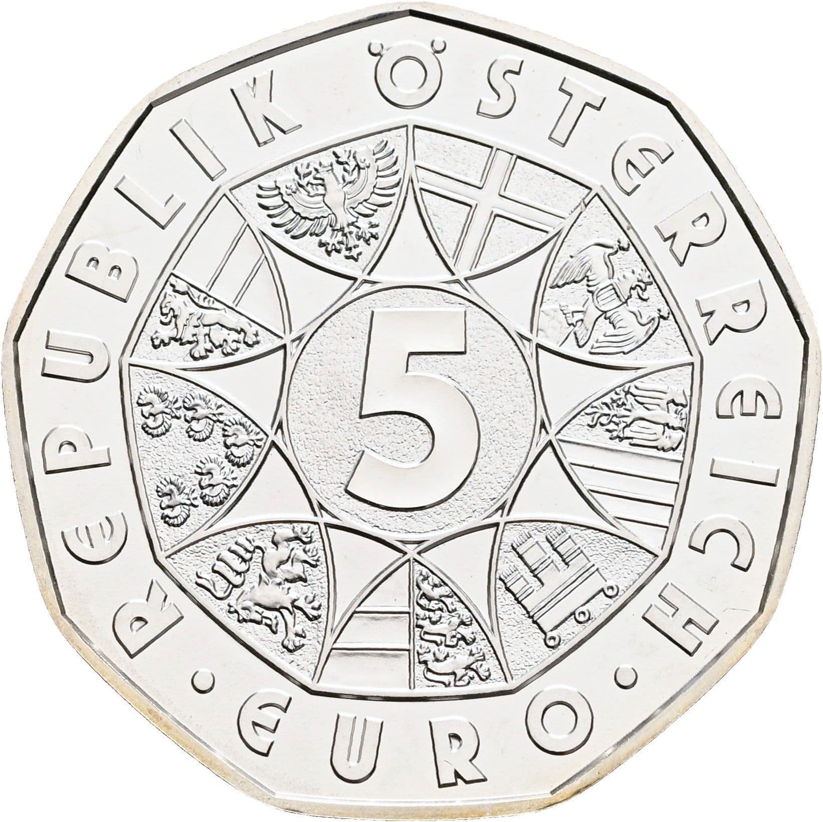 5 Euro 2024 – Vorderseite