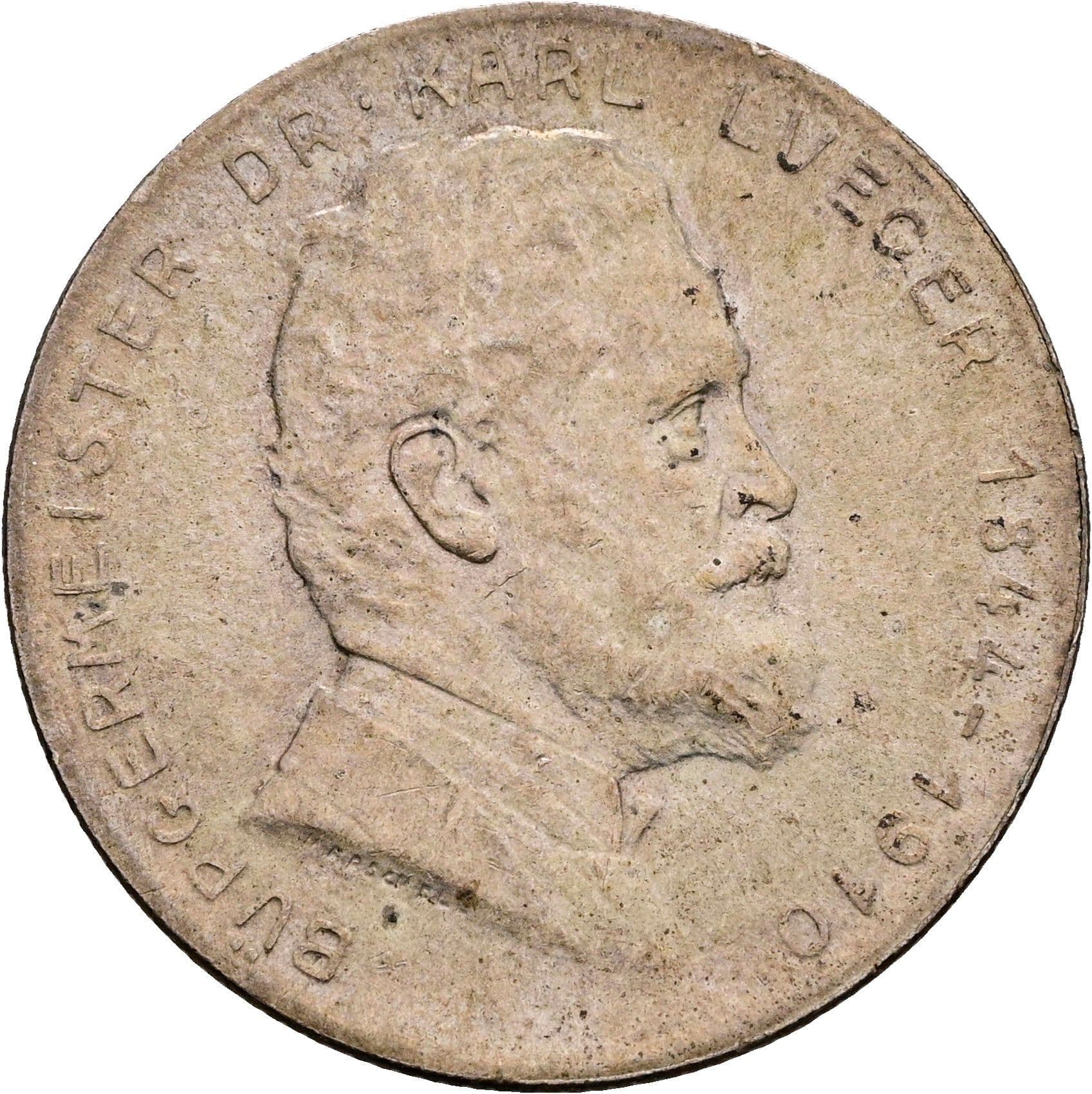 2 Schilling 1935 – Vorderseite