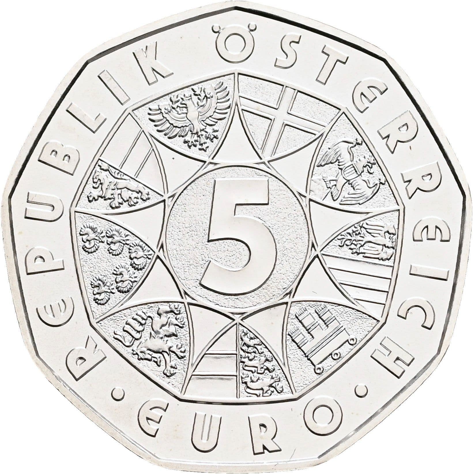 5 Euro 2024 – Vorderseite