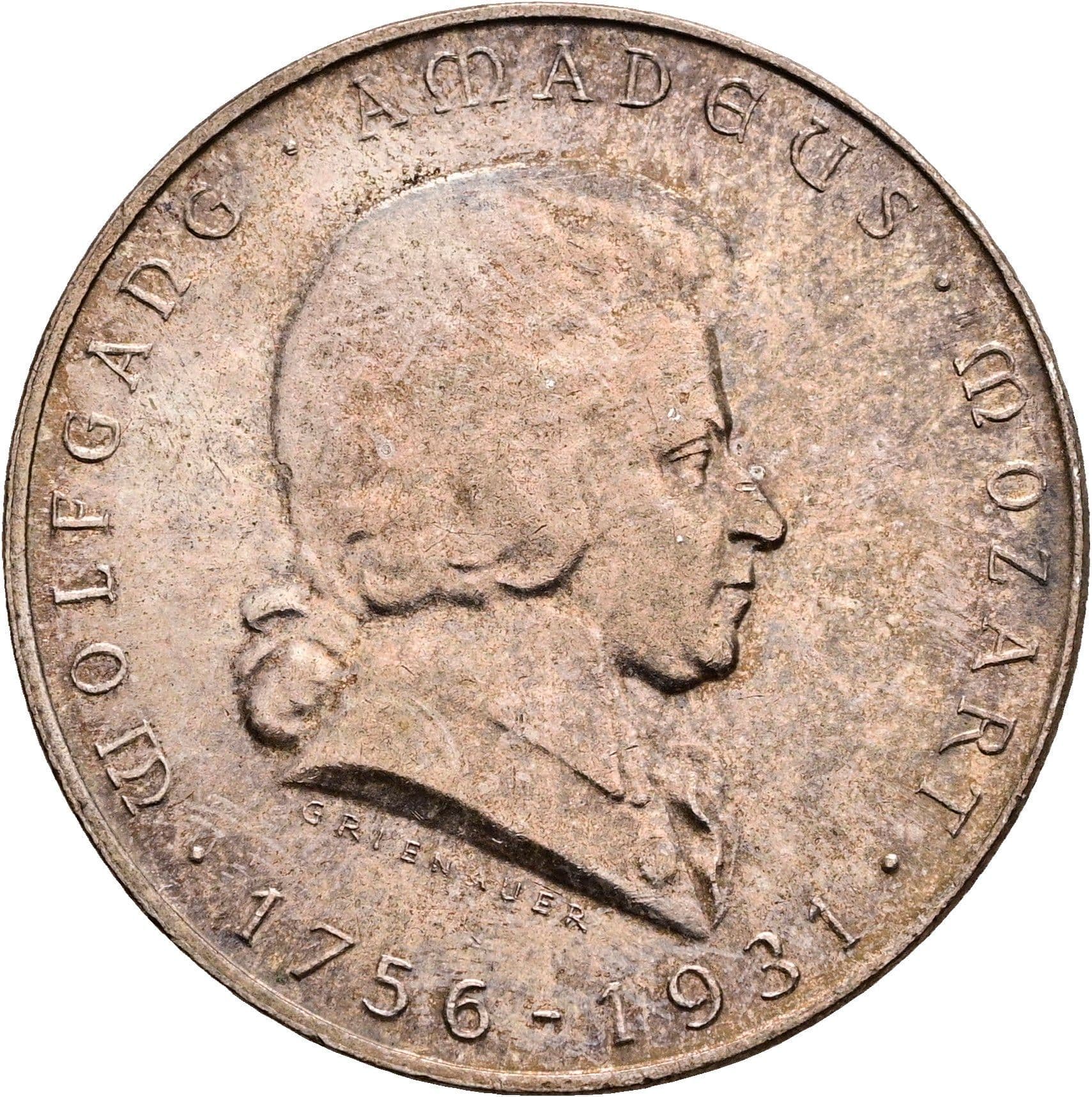 2 Schilling 1931 – Vorderseite