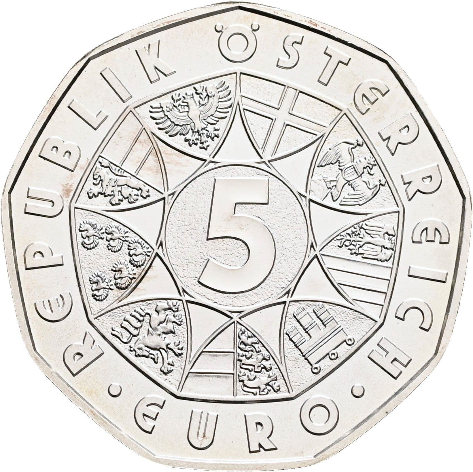 5 Euro 2022 – Vorderseite