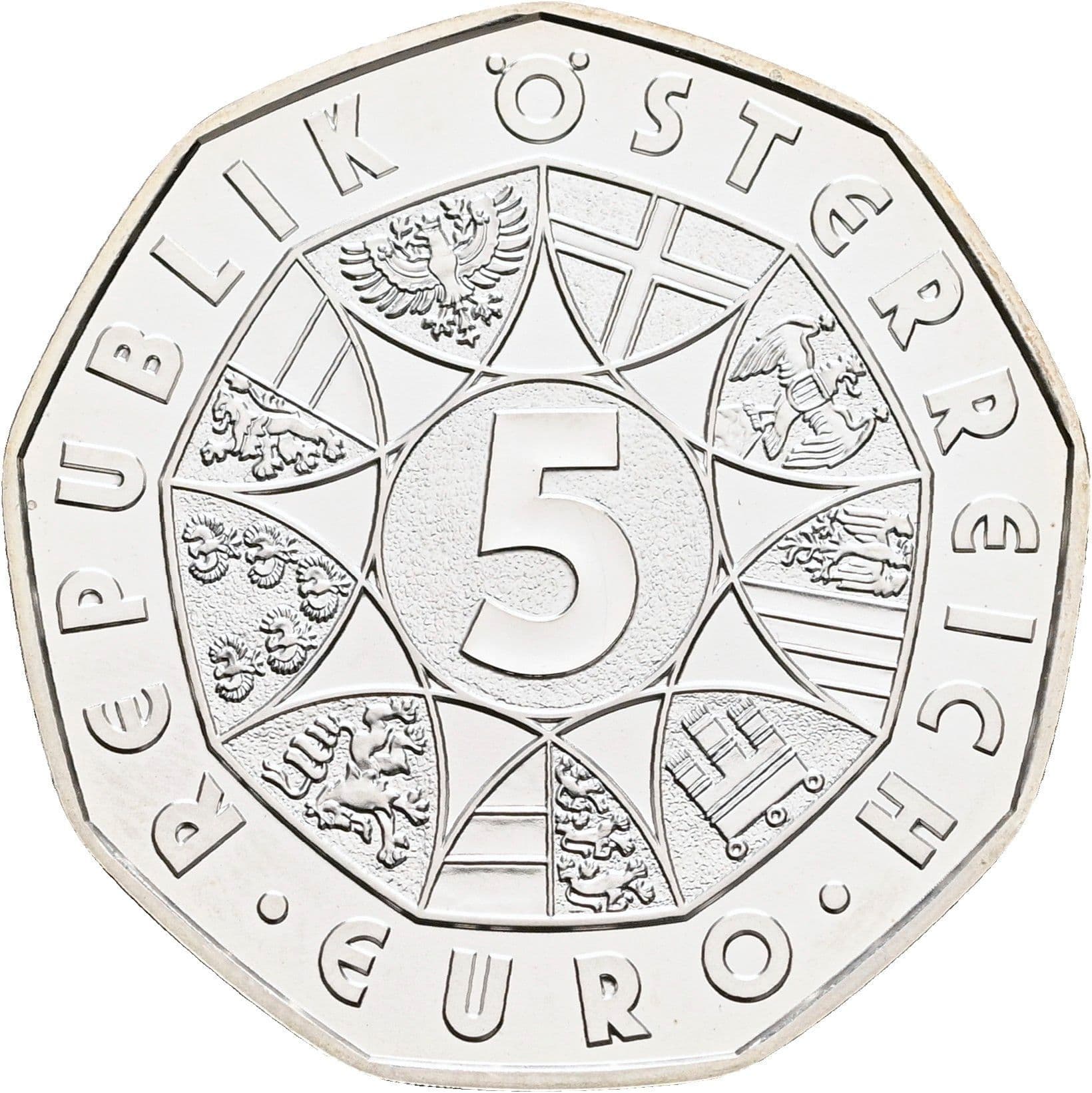 5 Euro 2024 – Vorderseite