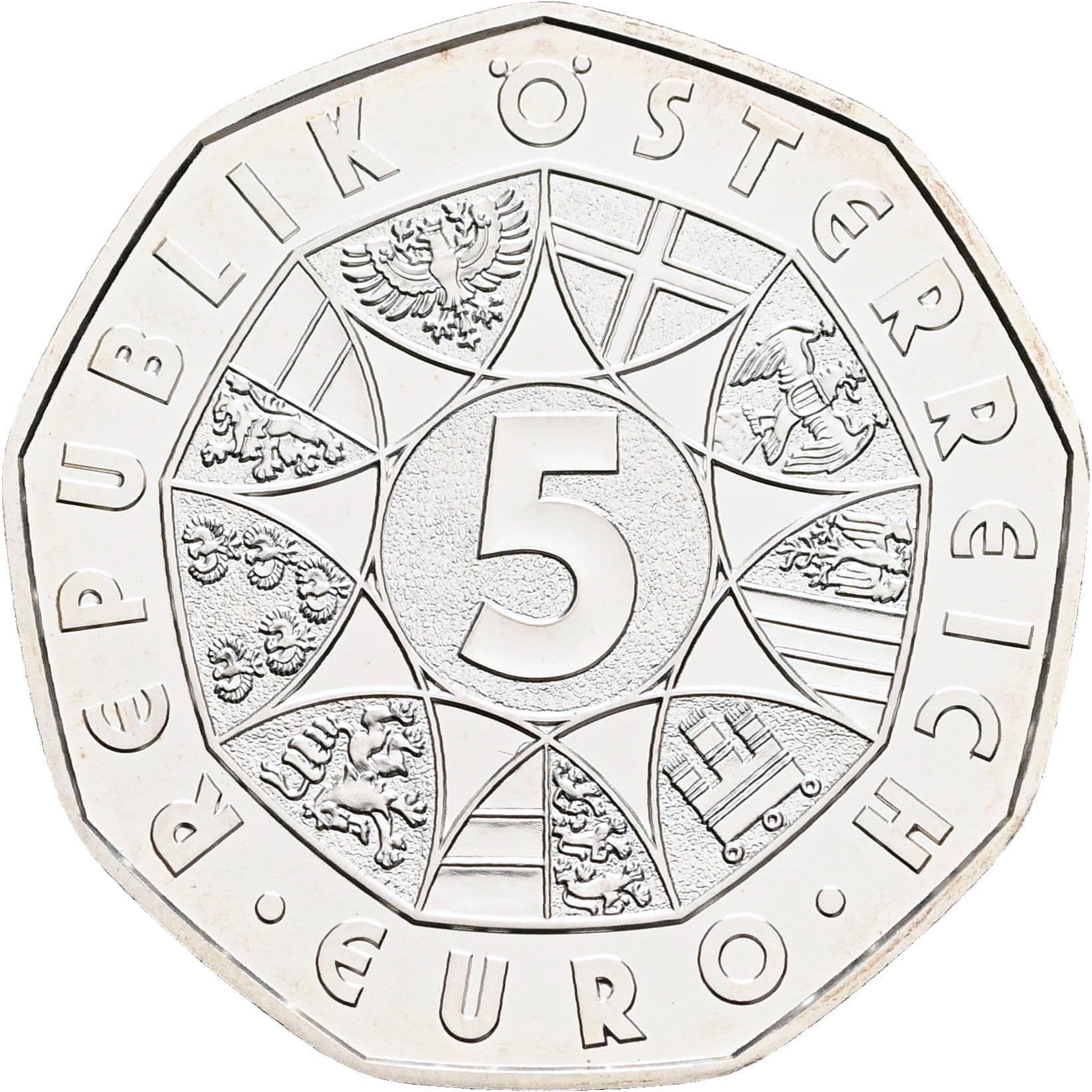 5 Euro 2022 – Vorderseite