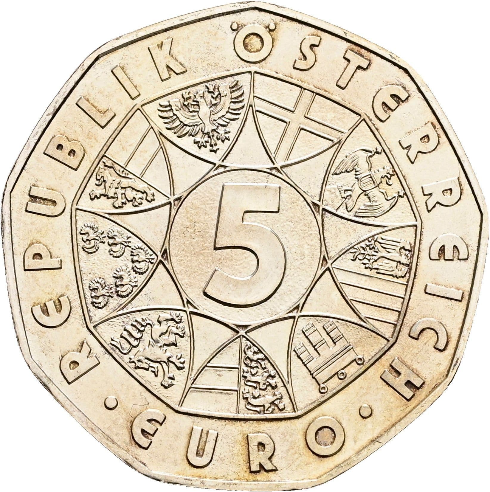 5 Euro 2012 – Vorderseite