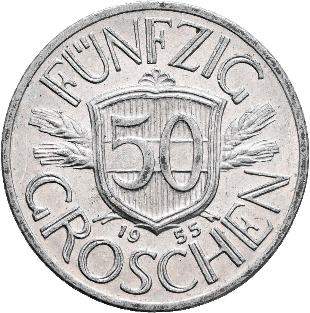 50 Groschen 1955 – Vorderseite