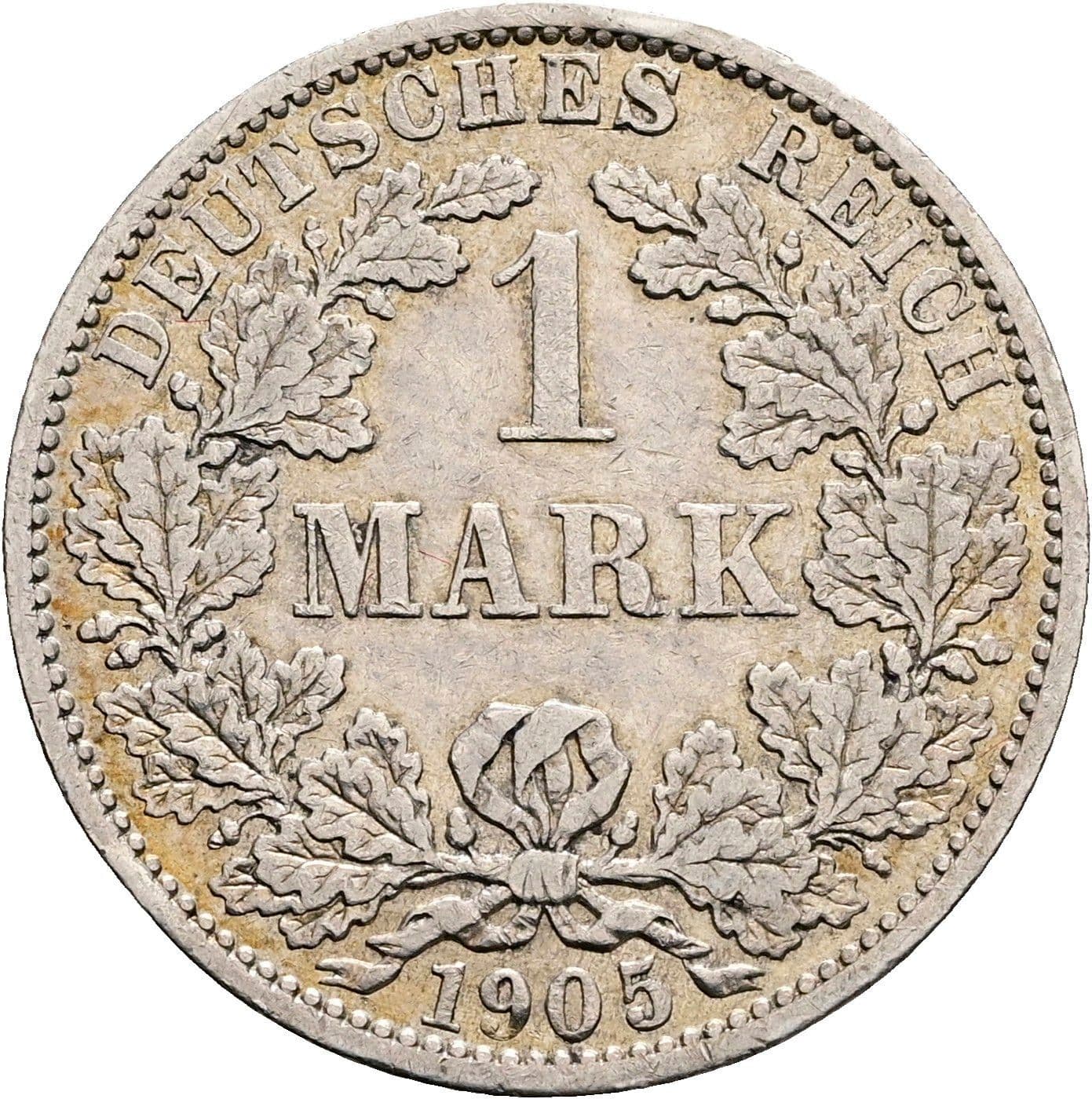 1 Mark 1905 A – Vorderseite