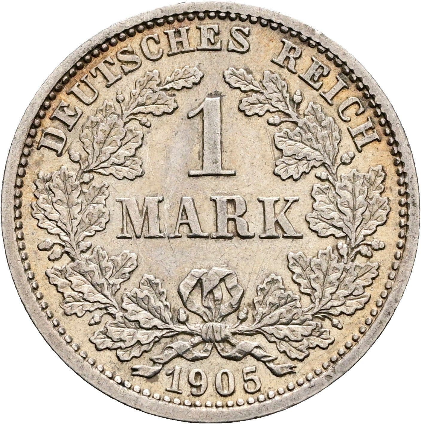 1 Mark 1905 D – Vorderseite