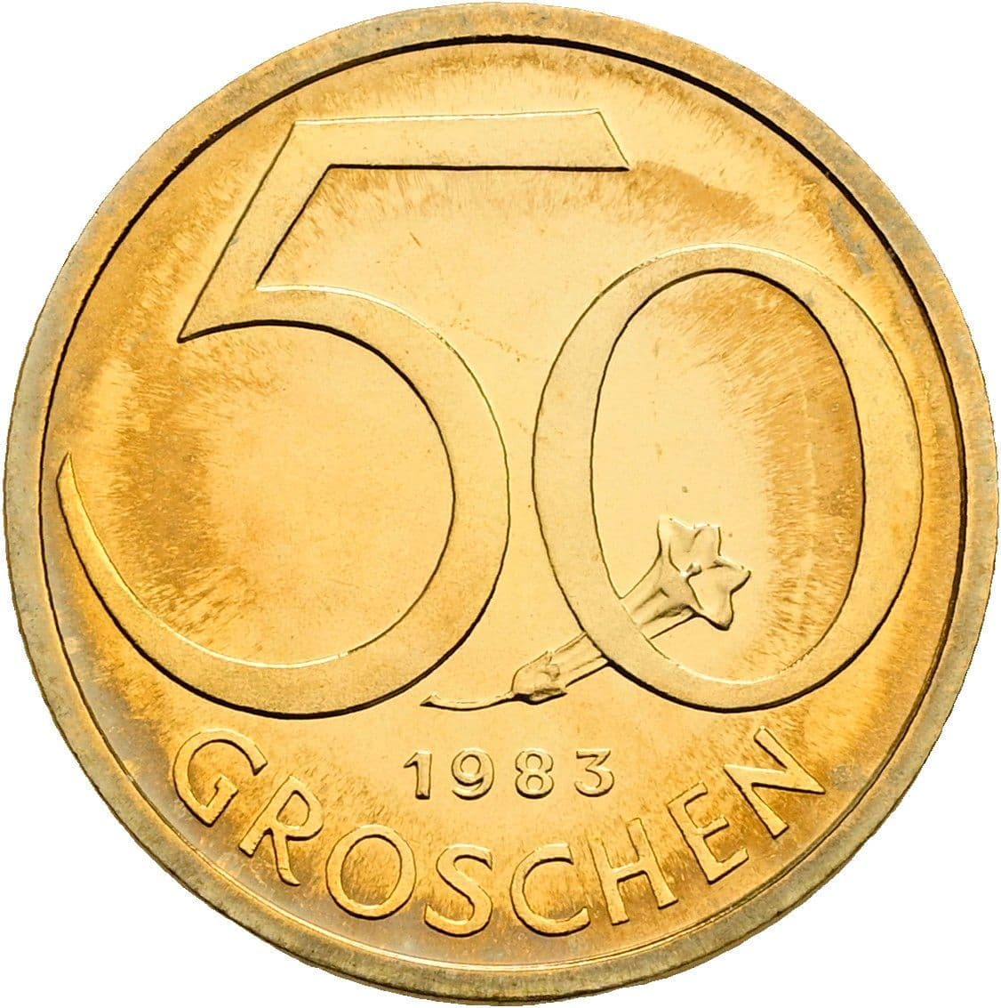50 Groschen 1983 – Vorderseite