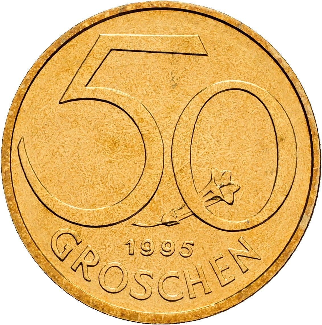 50 Groschen 1995 – Vorderseite