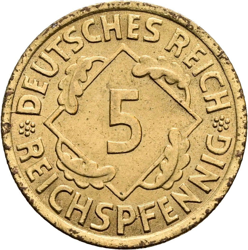 5 Reichspfennig